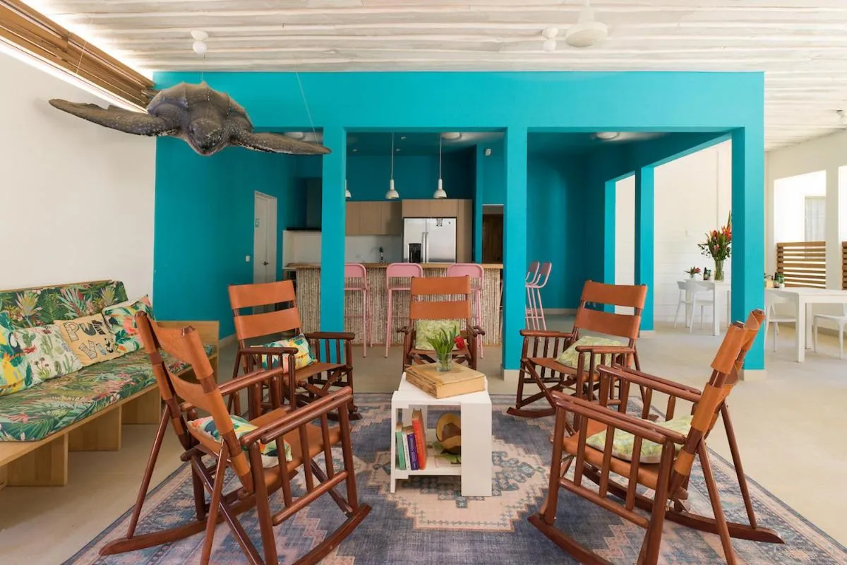 Living room in BOHO Tamarindo