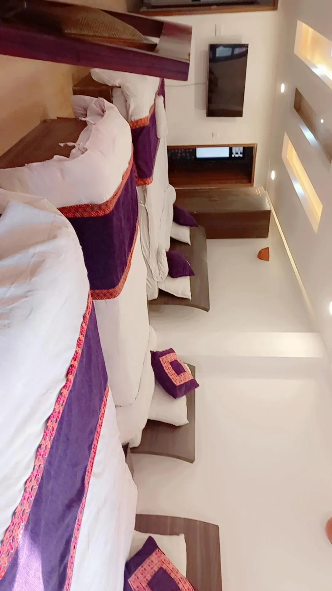 Bed in Hotel Bhaktapur Inn