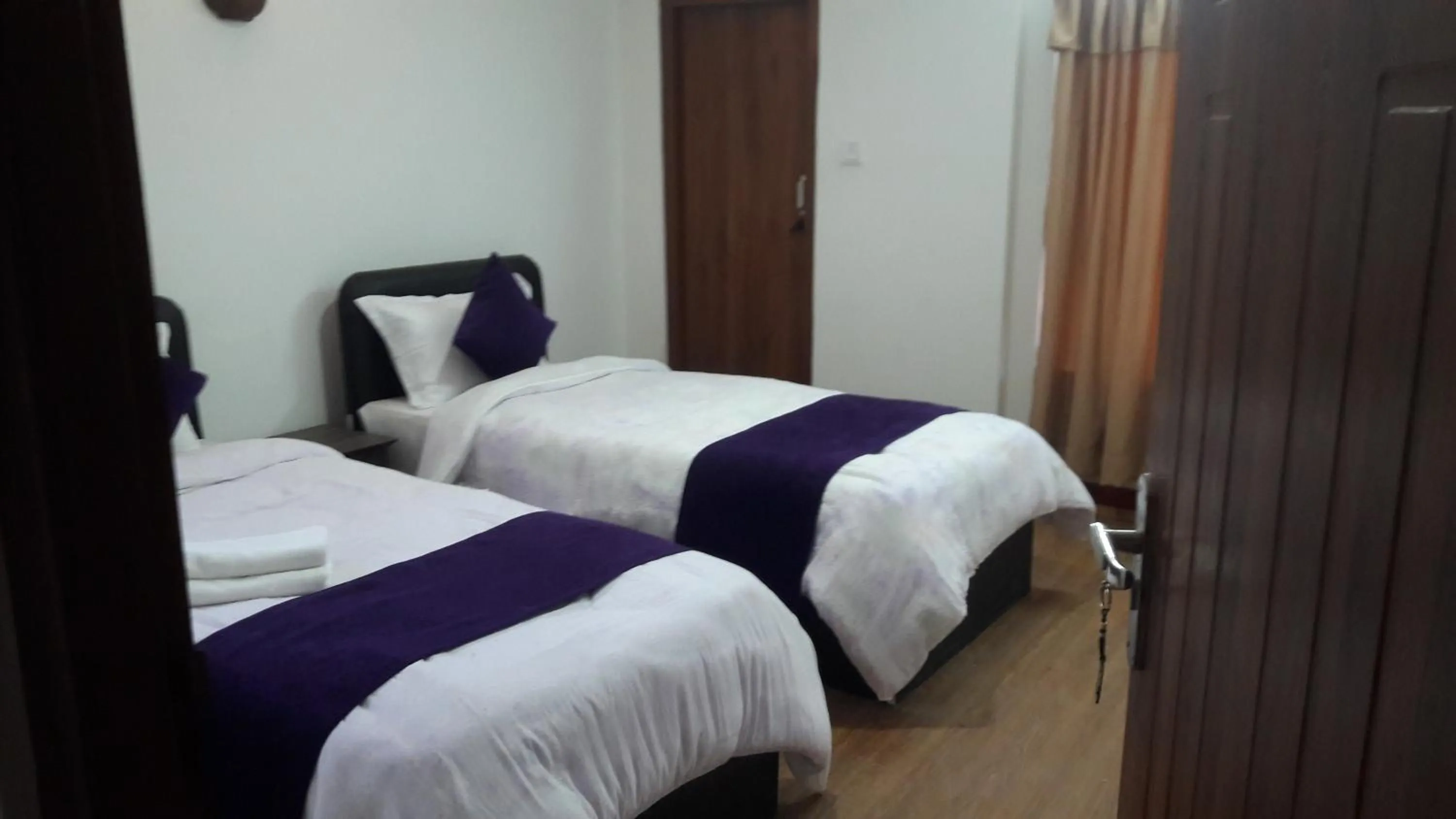 Bed in Hotel Bhaktapur Inn