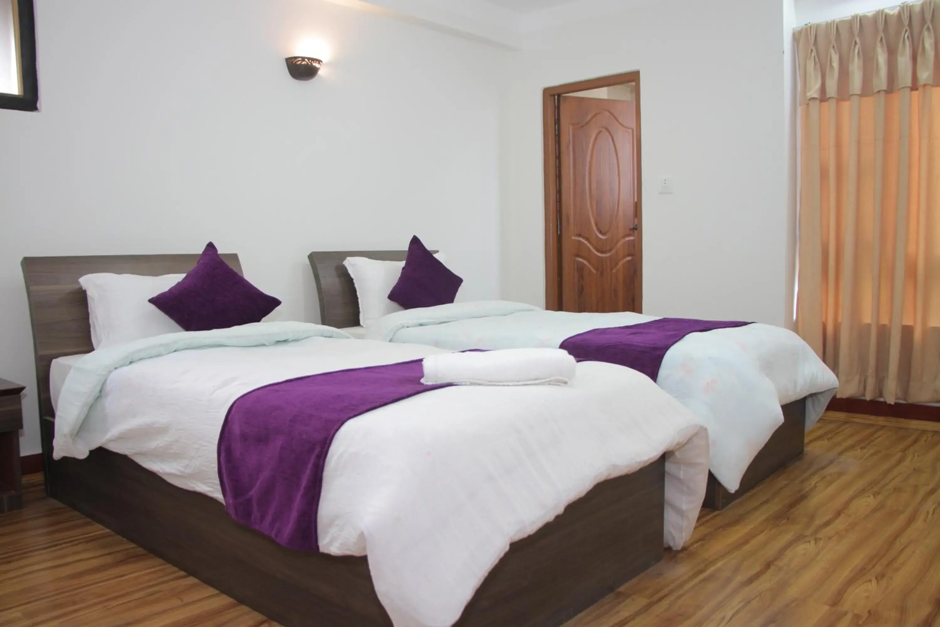 Deluxe Twin Room in Hotel Bhaktapur Inn Deluxe Twin Room in Hotel Bhaktapur Inn