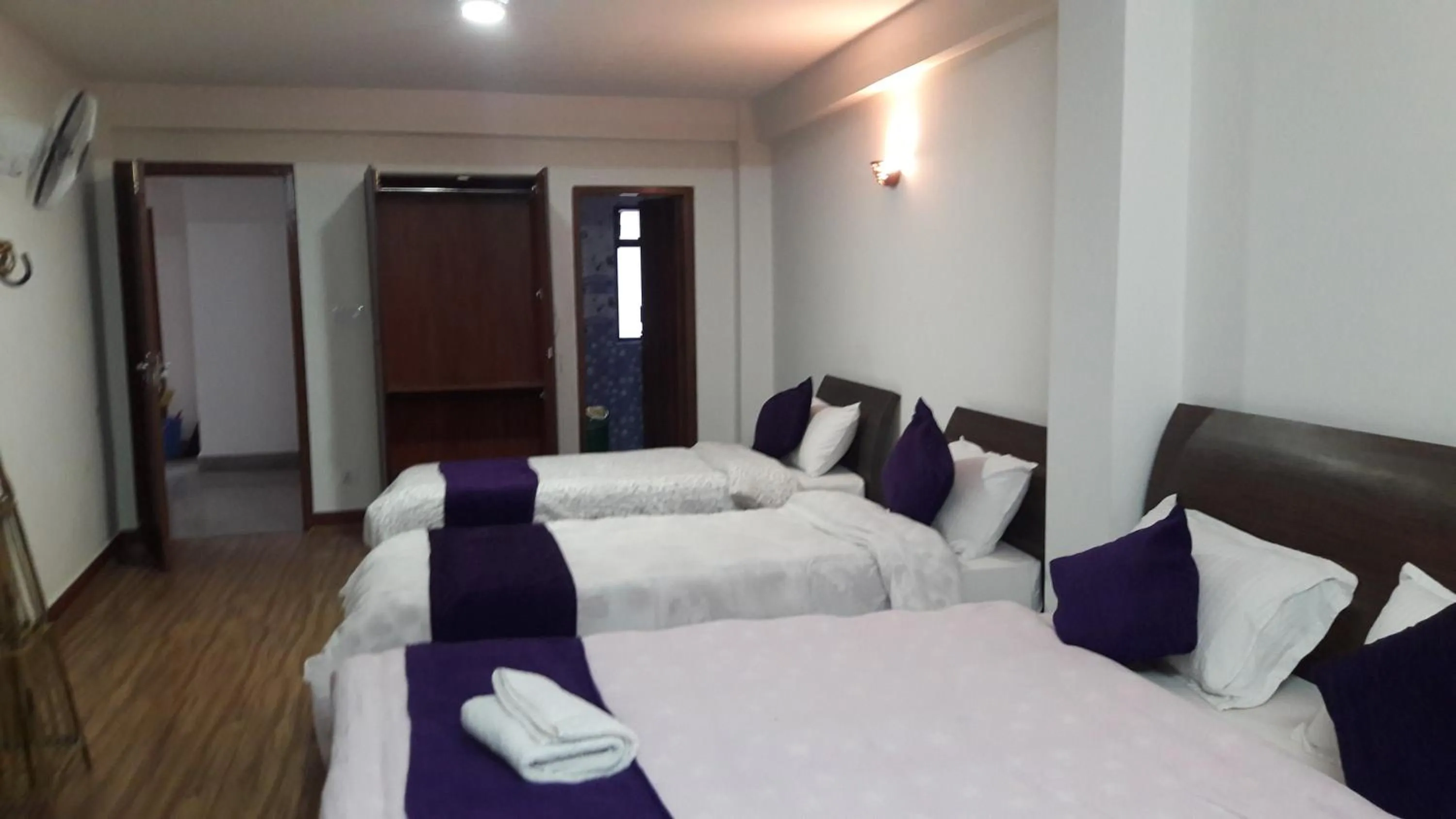 Bed in Hotel Bhaktapur Inn