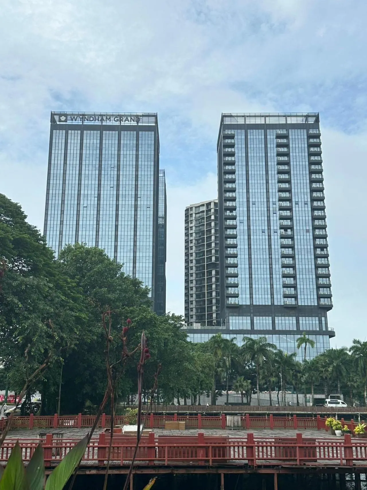 Property building in Wyndham Grand Yangon