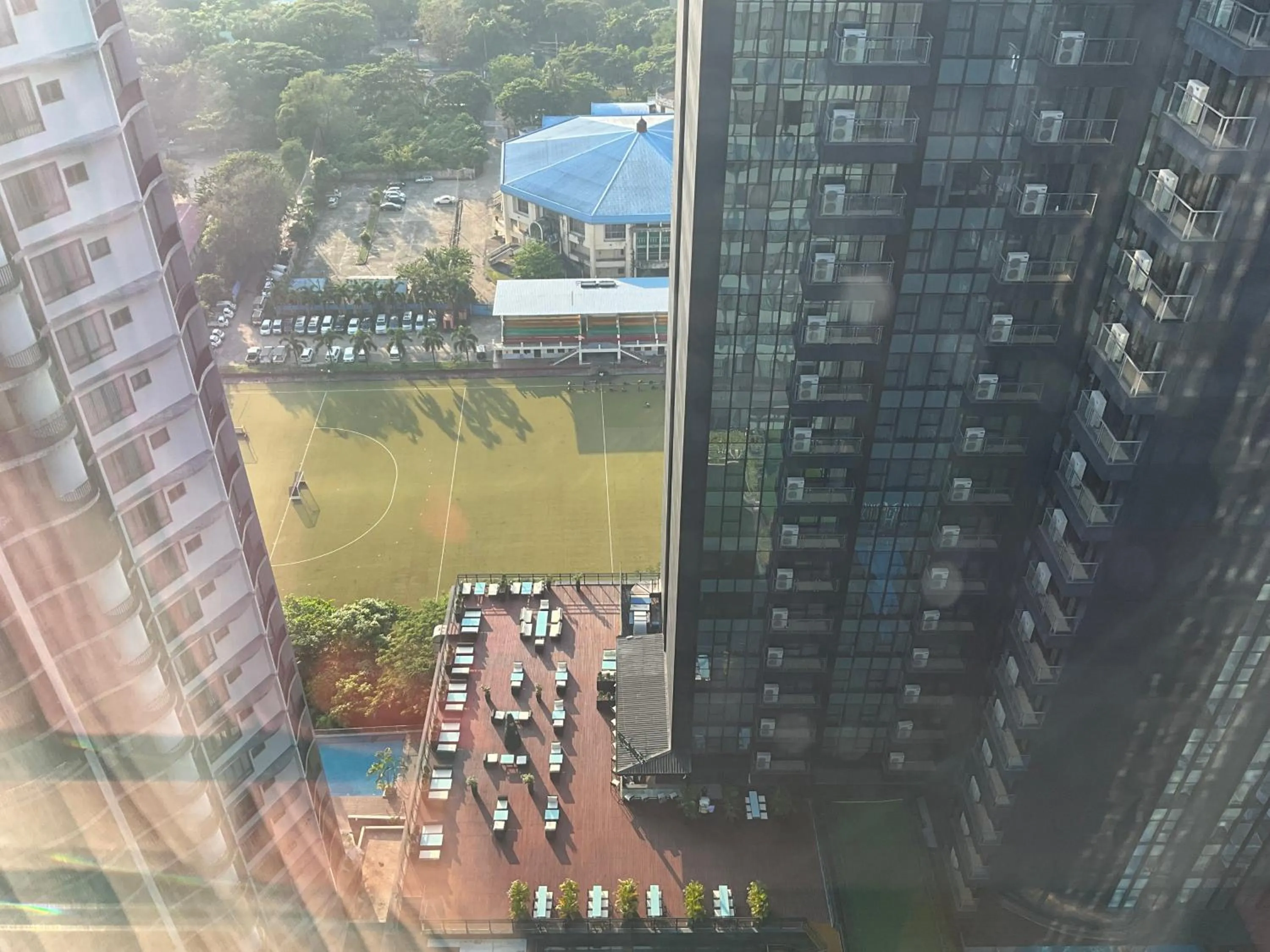 Property building in Wyndham Grand Yangon