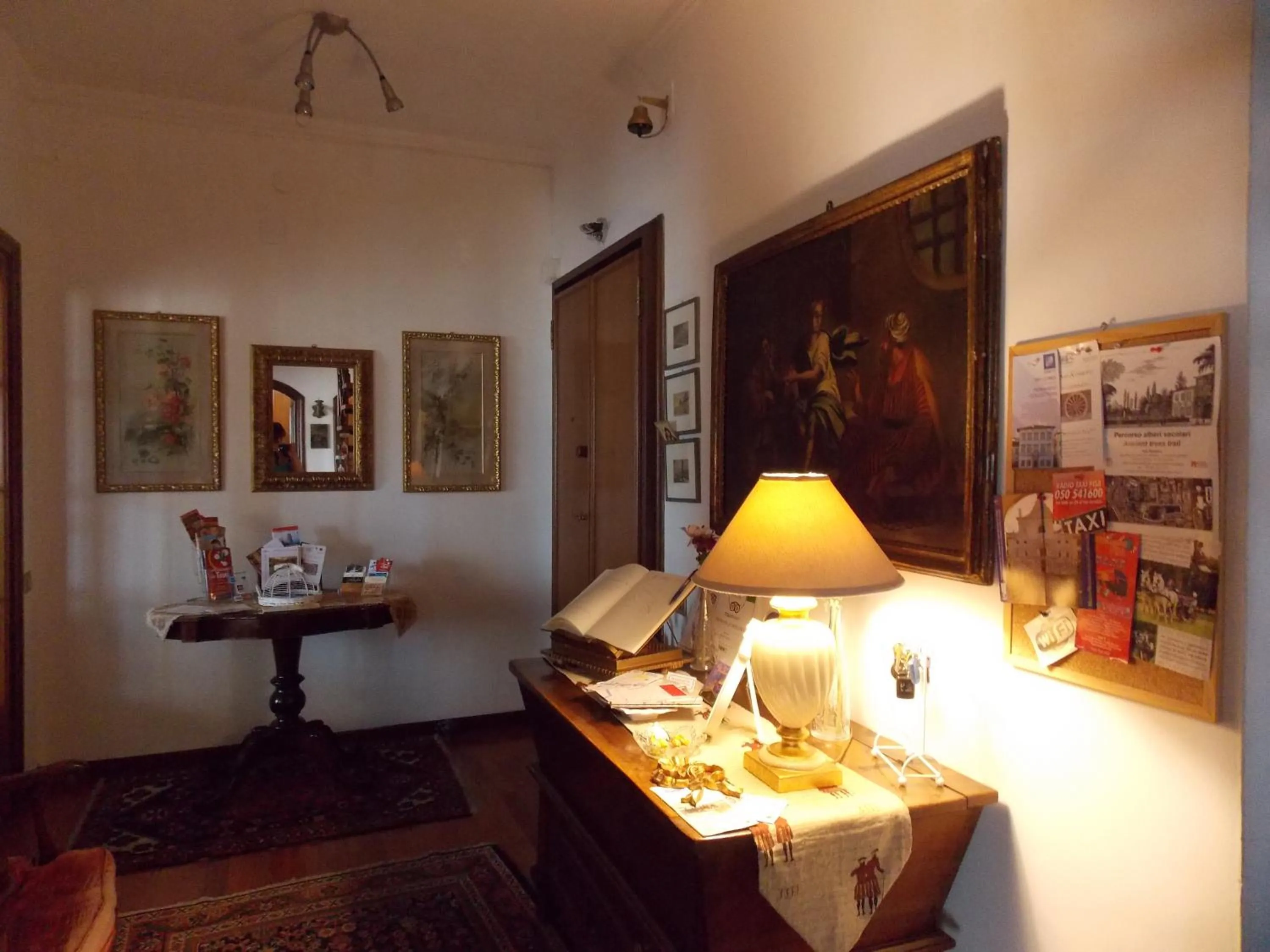 Decorative detail in B&B Dei Cavalieri