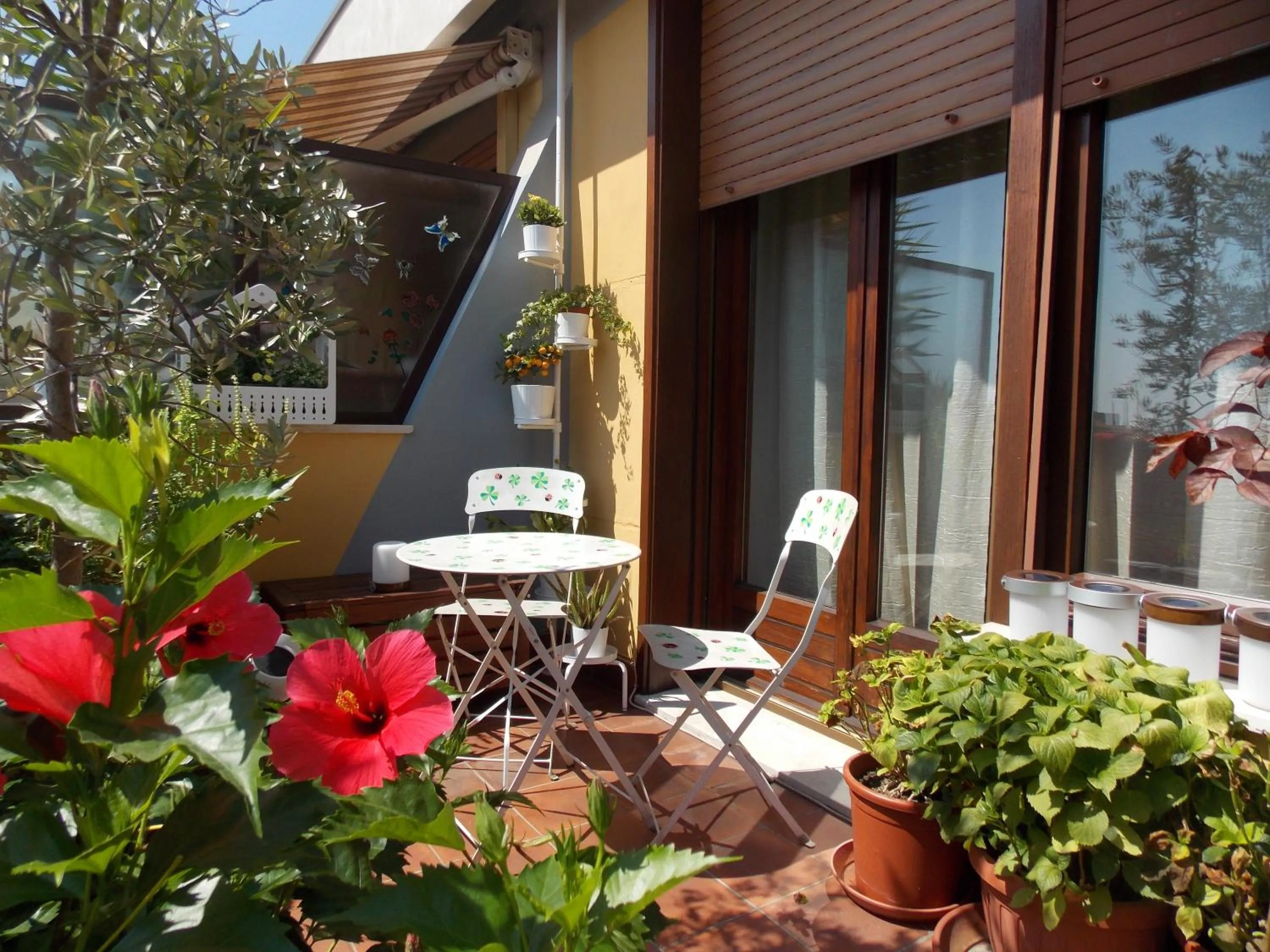 Patio in B&B Dei Cavalieri