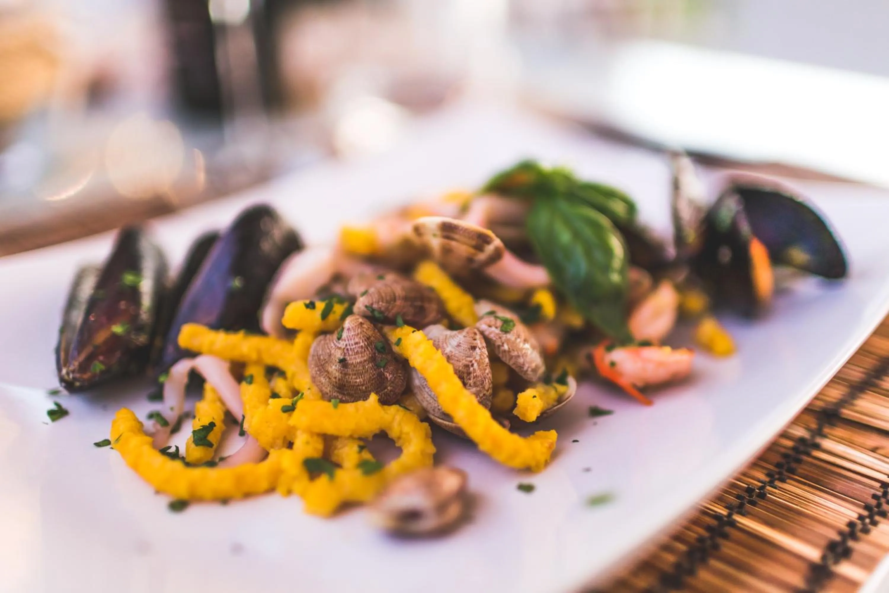 Food close-up in Duparc Hotel