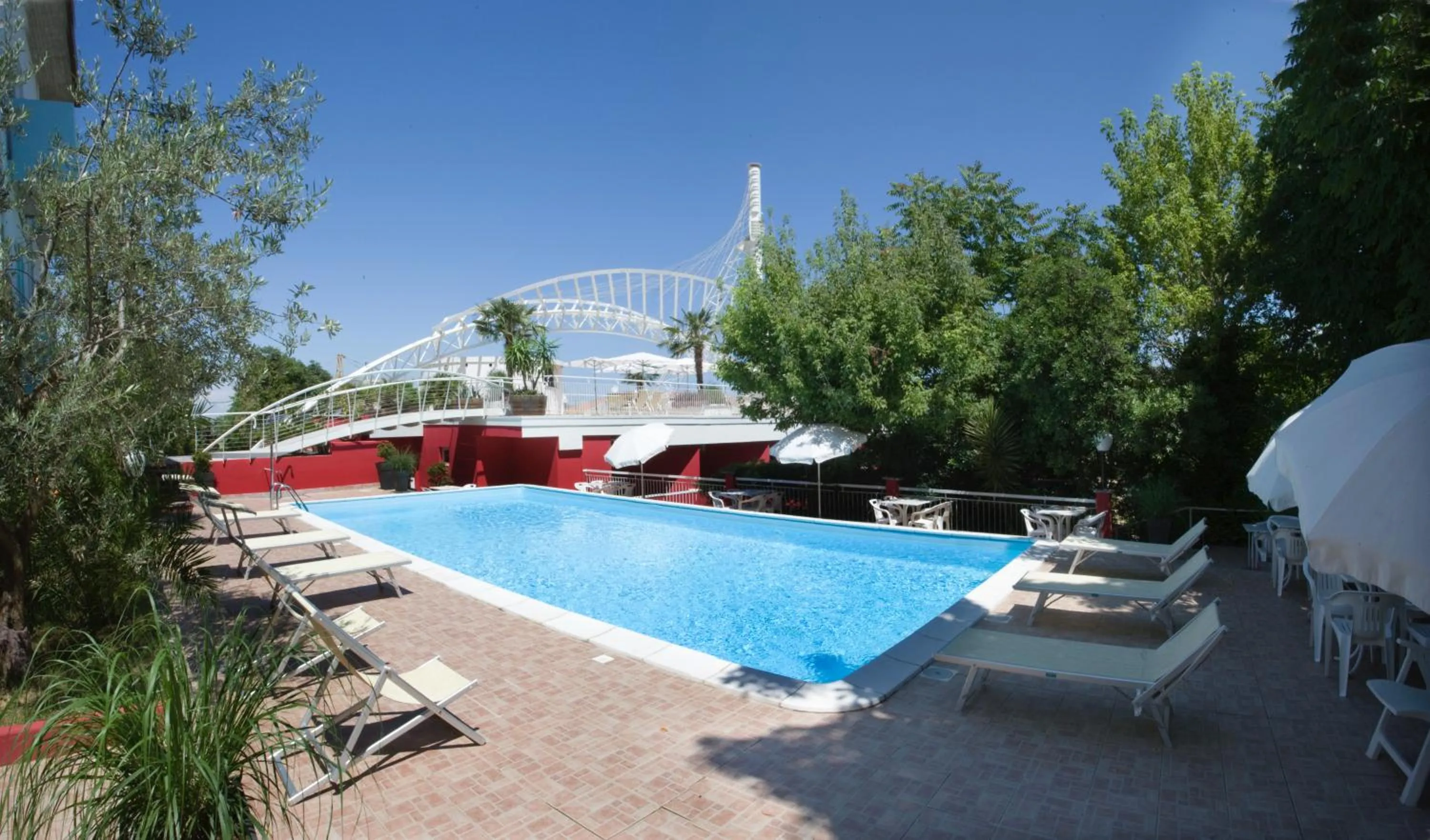 Swimming pool in Duparc Hotel
