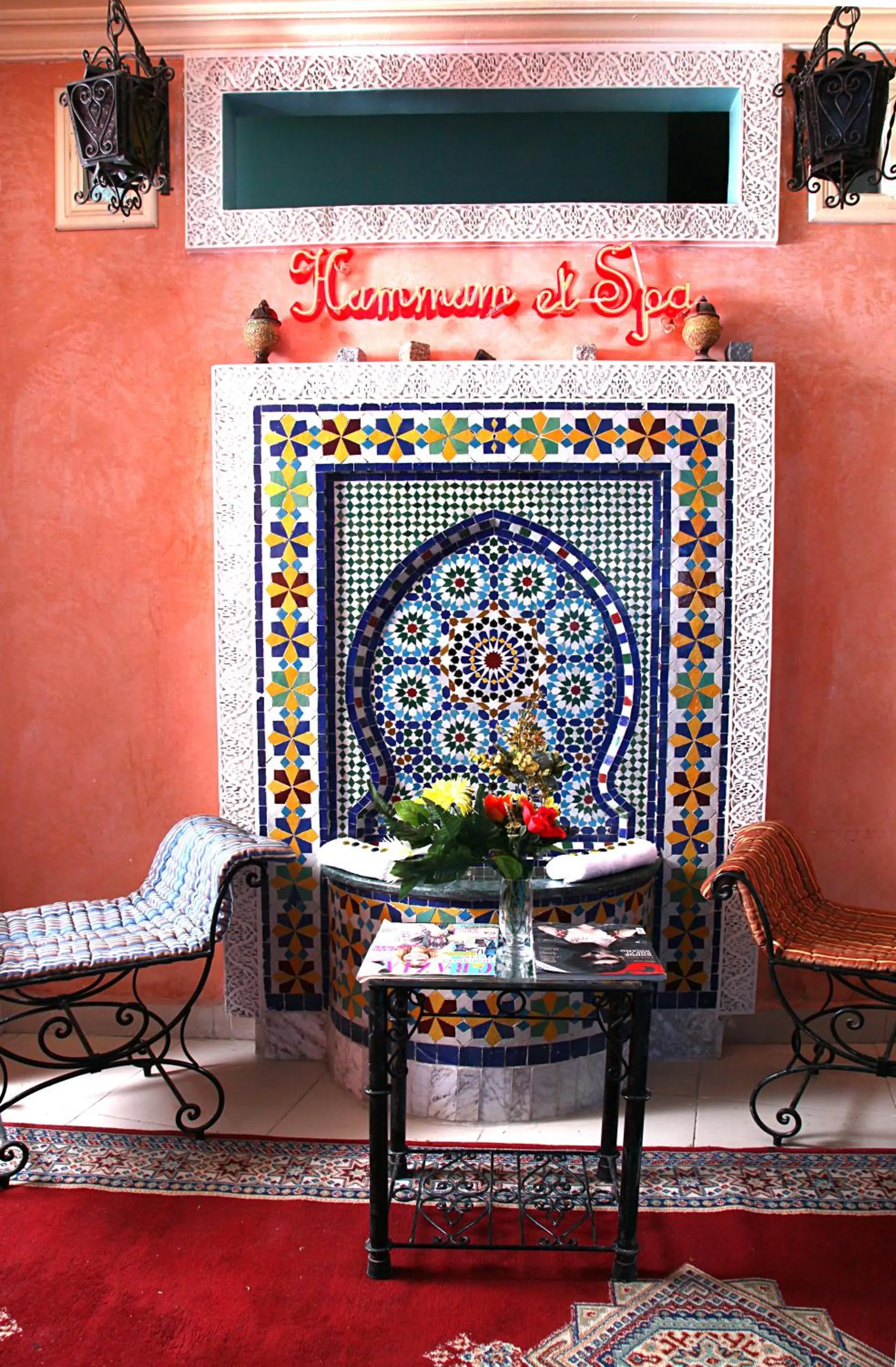 Area and facilities in Hotel Moroccan House Casablanca