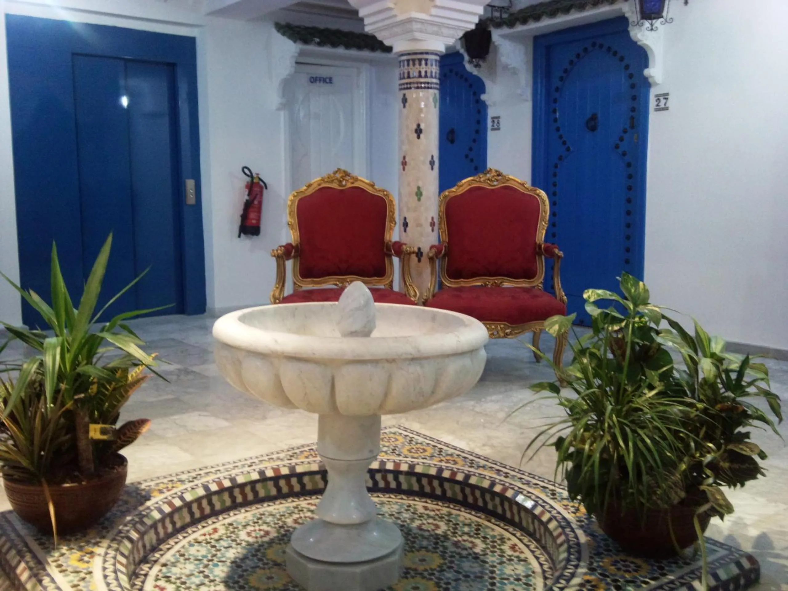 Lobby or reception in Hotel Moroccan House Casablanca