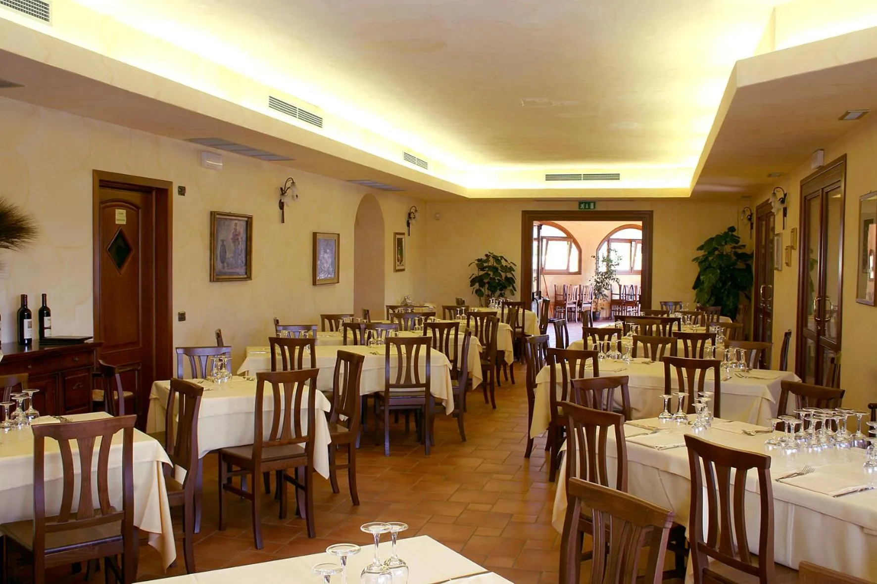 Restaurant/places to eat in Hotel Giardino Corte Rubja