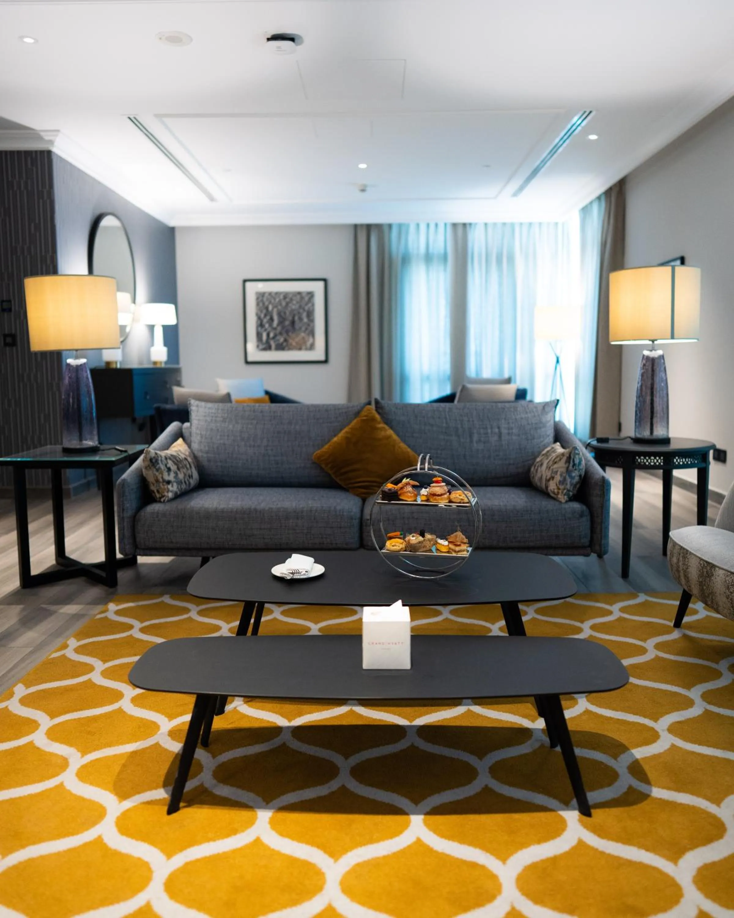 Living room in Grand Hyatt Amman