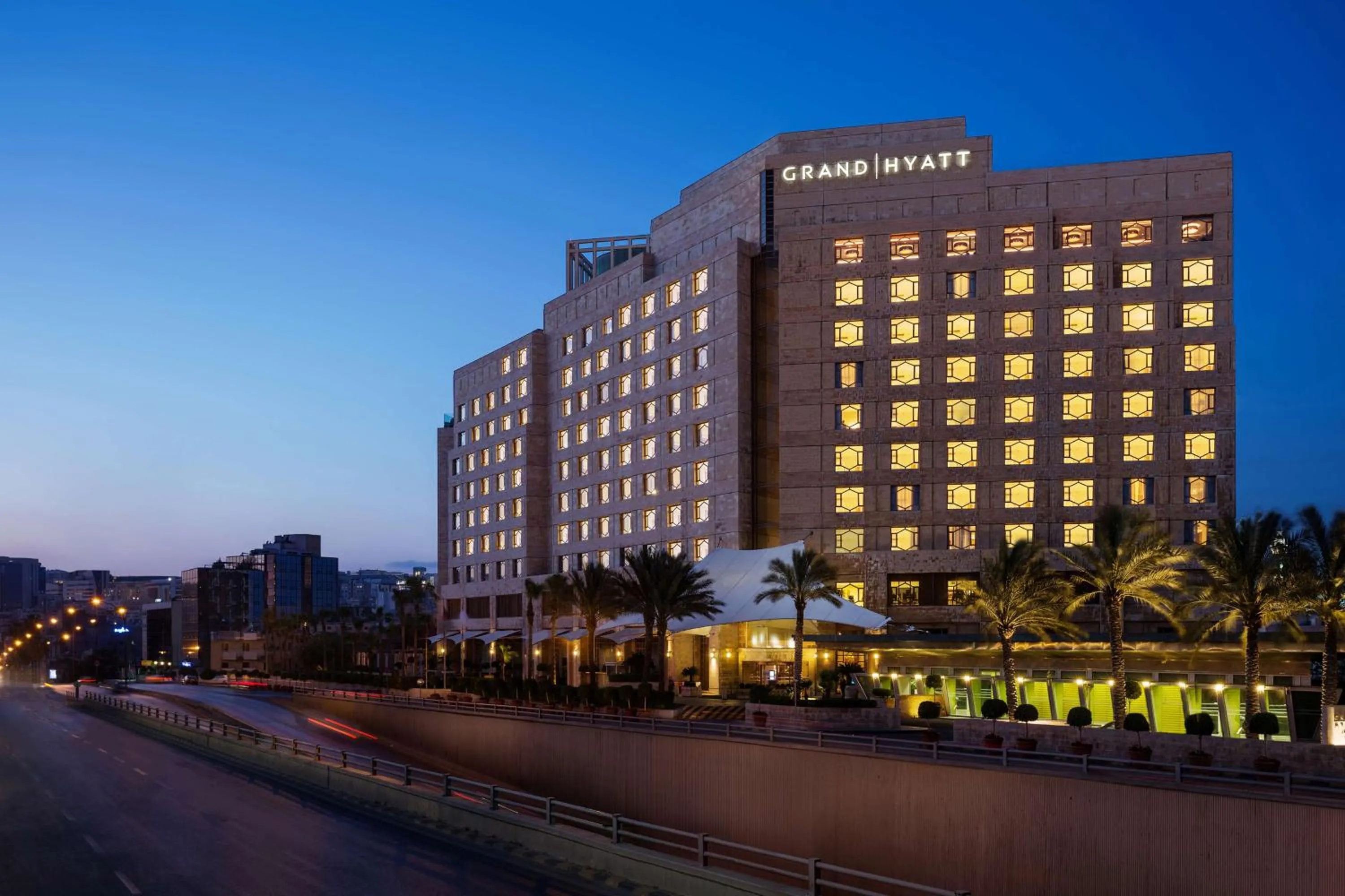 Property building in Grand Hyatt Amman