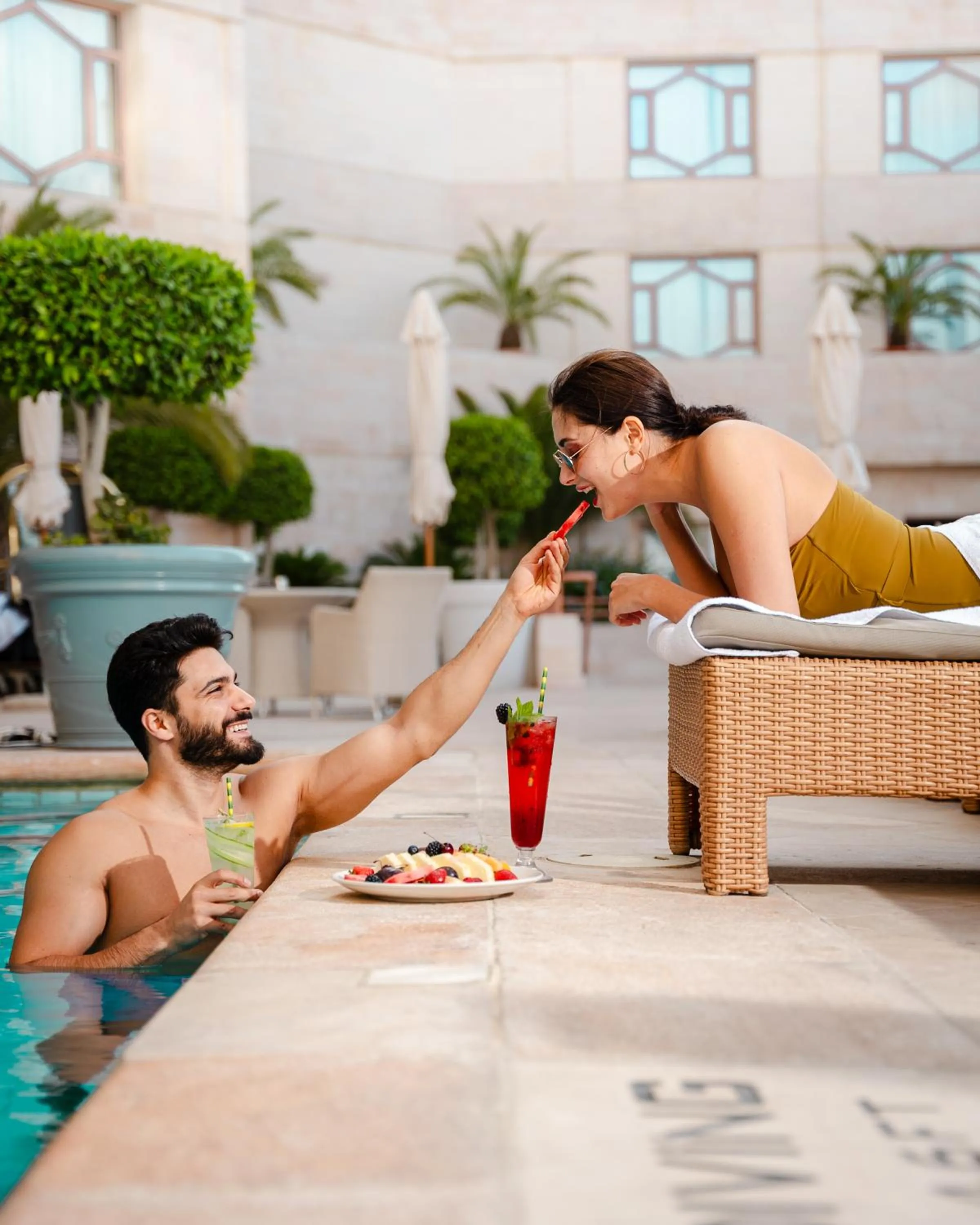 Balcony/Terrace in Grand Hyatt Amman
