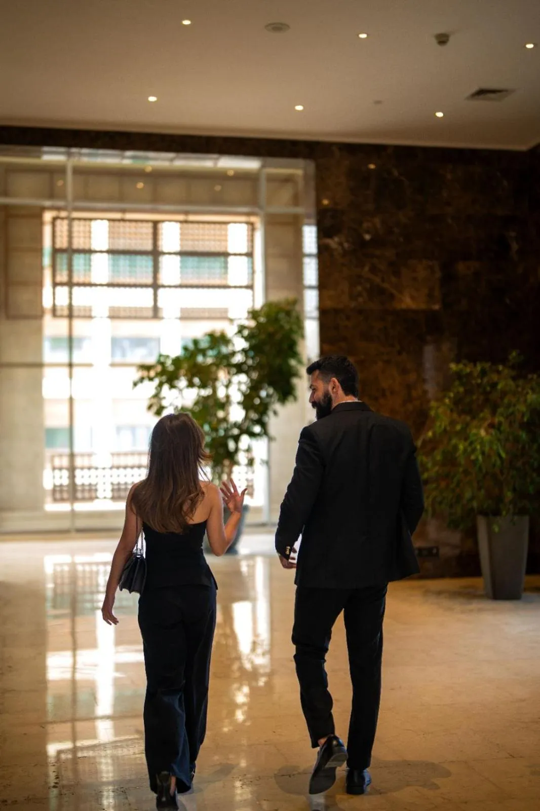 Facade/entrance in Grand Hyatt Amman