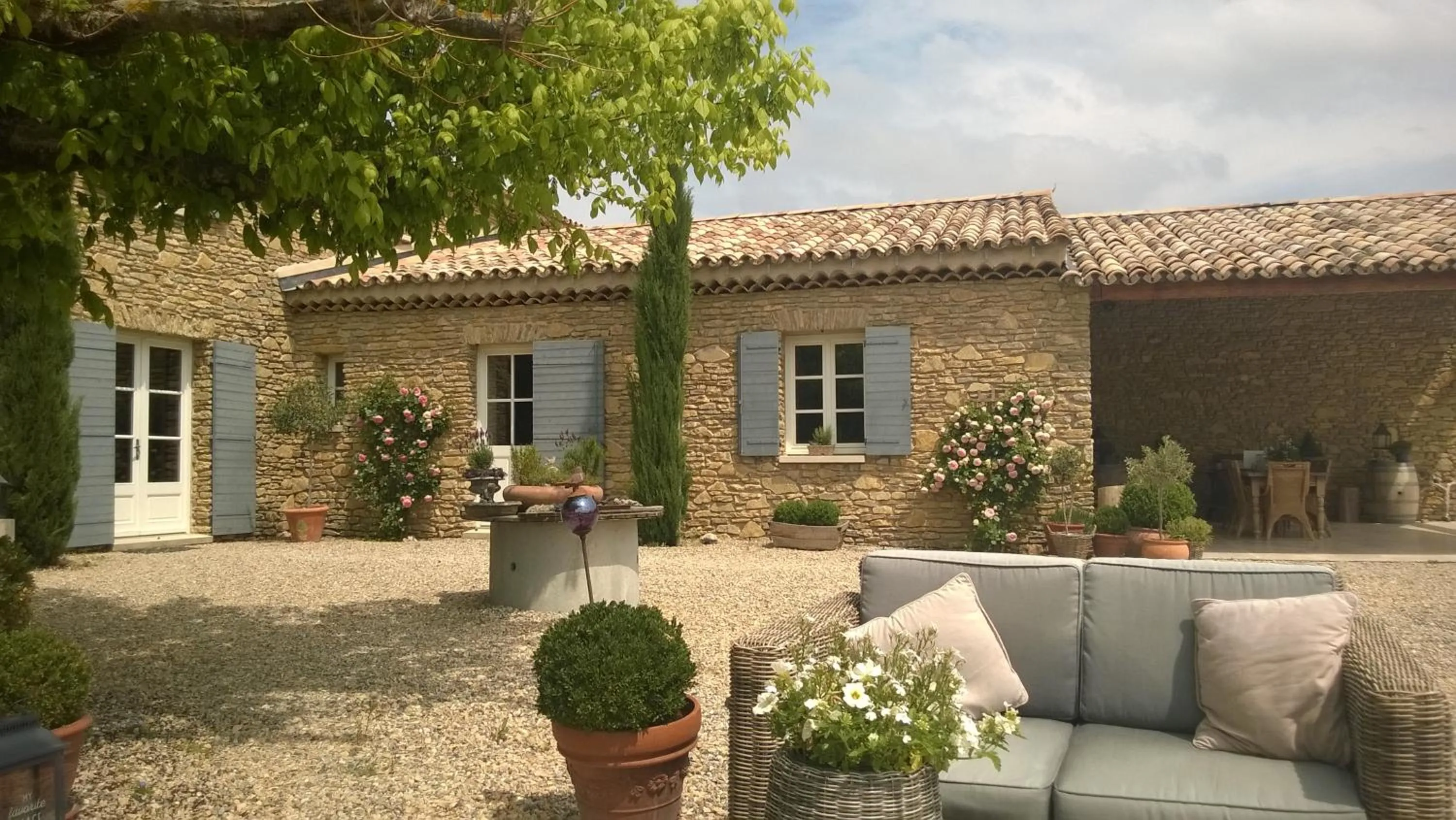 Facade/entrance in Mas du Vieux Tilleul