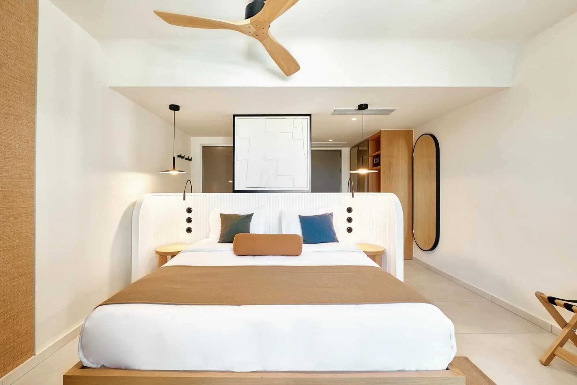 Bedroom, Bed in Paralos Kosta Alímia