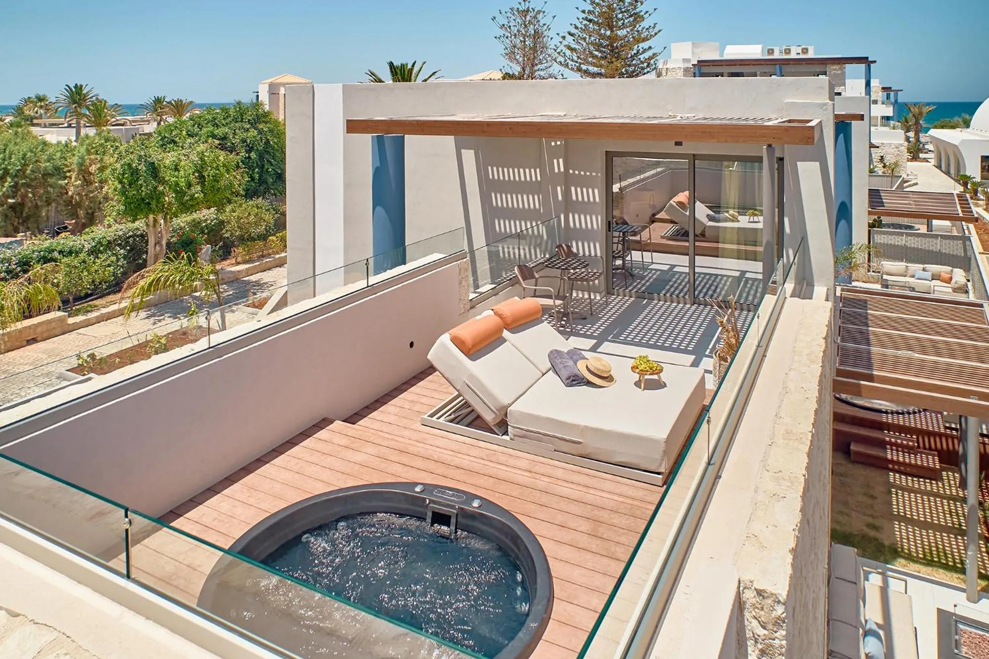 Patio in Paralos Kosta Alímia