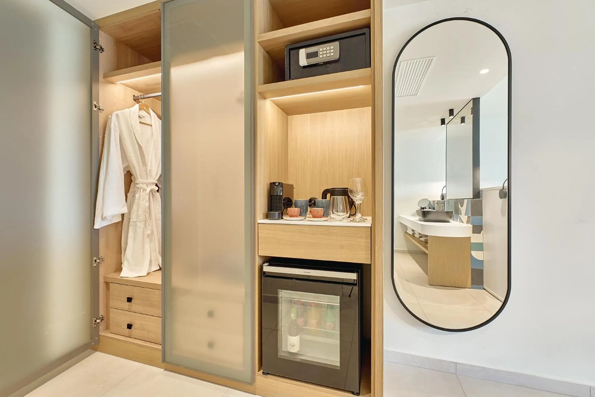 Bedroom in Paralos Kosta Alímia