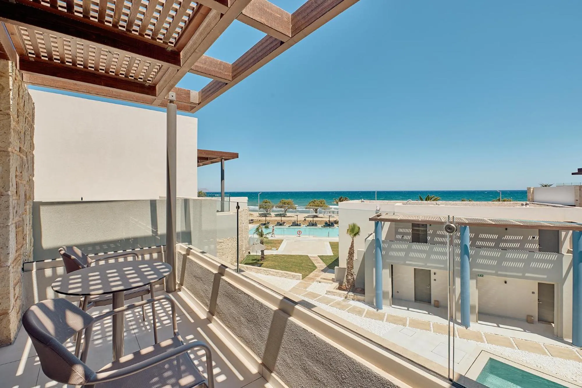 Junior Suite Side Sea View in Paralos Kosta Alímia