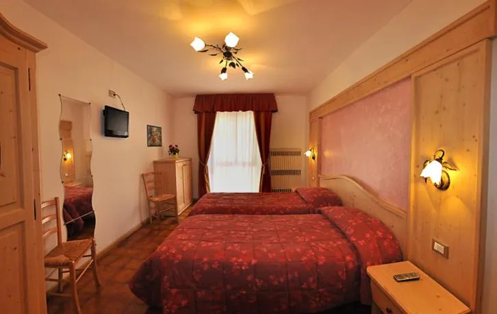 Bedroom, Bed in Hotel Piancastello