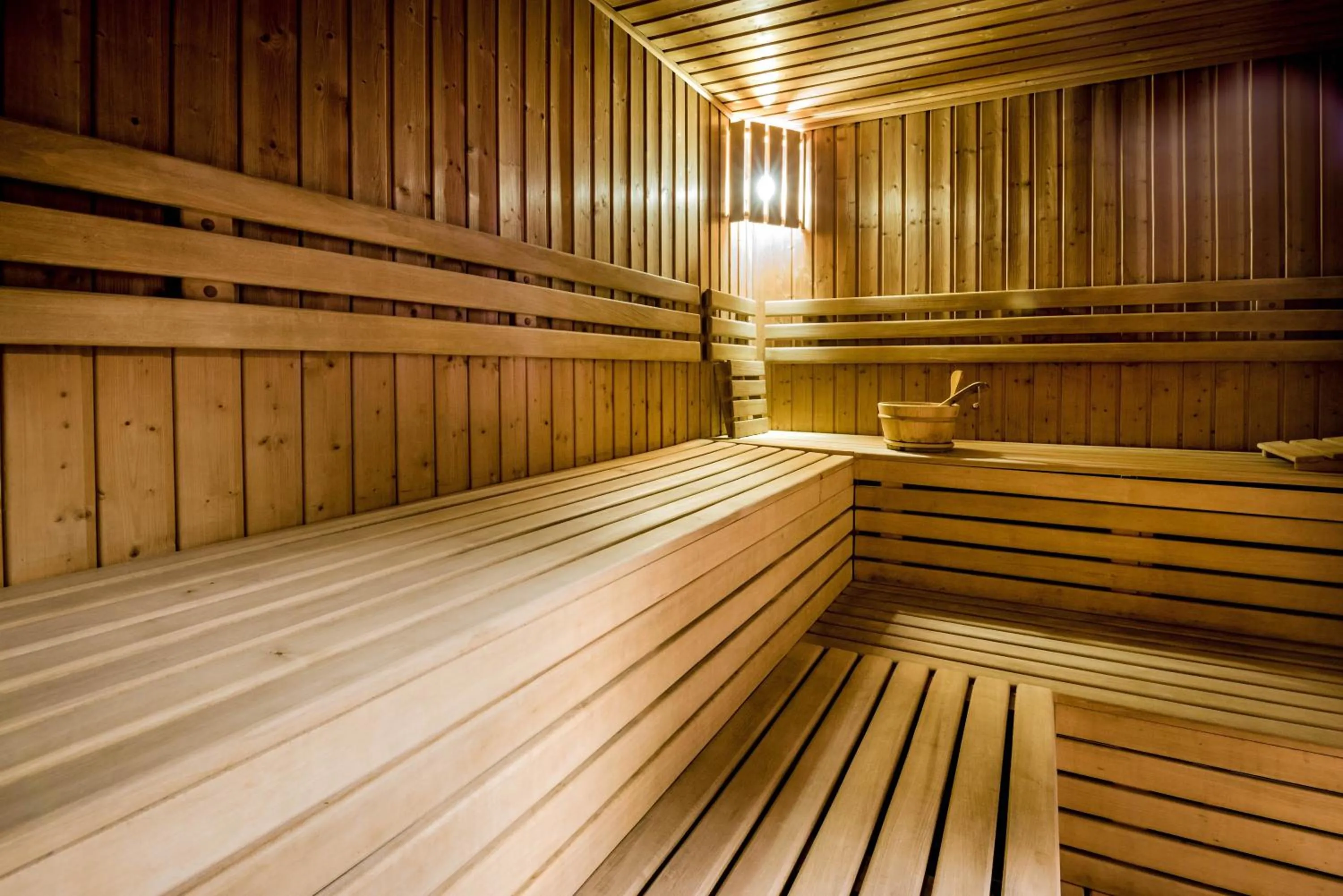 Sauna in Hotel Boboty