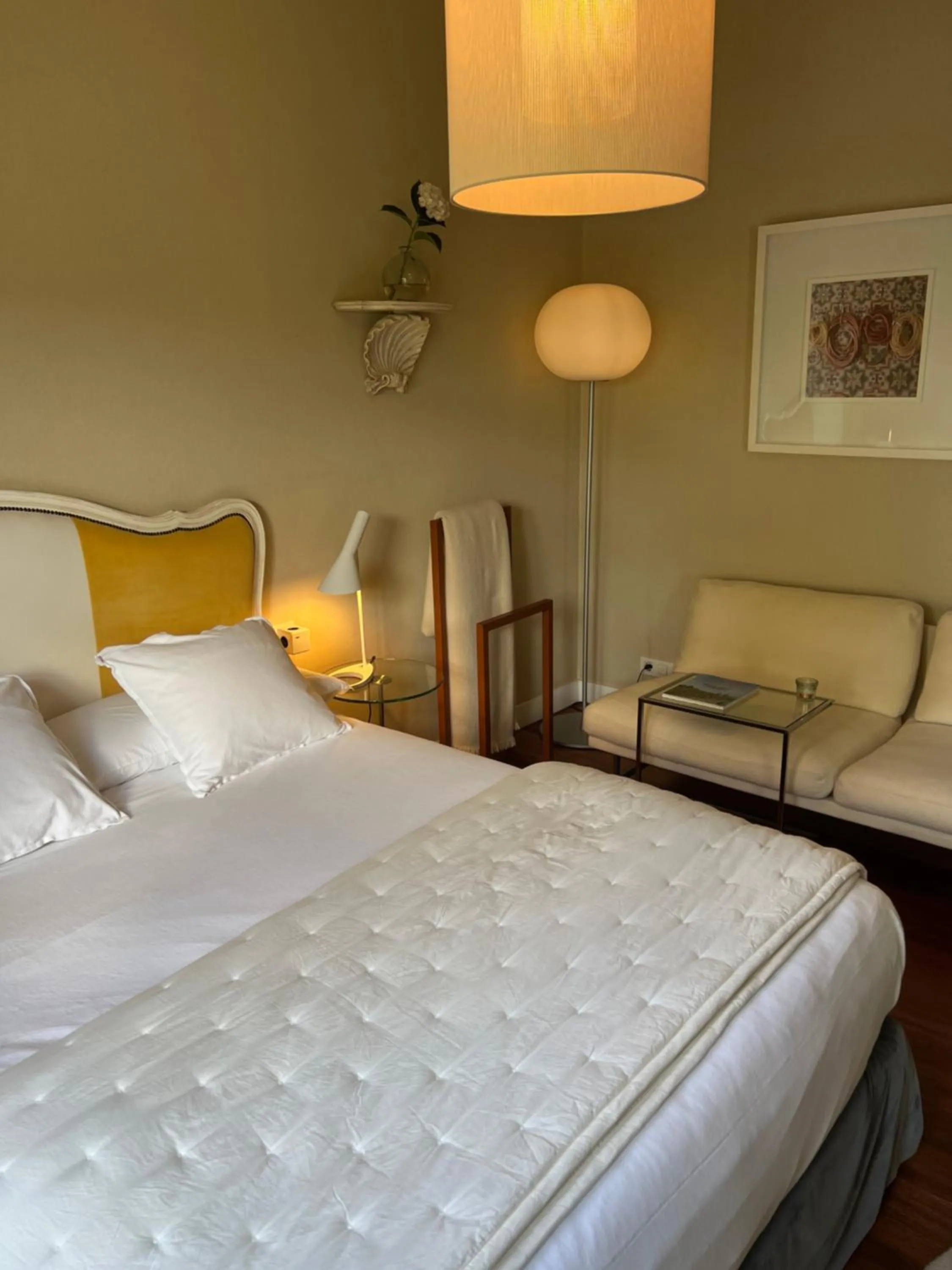 Bedroom, Bed in Enoturismo Novavila Rias Baixas Wine Design