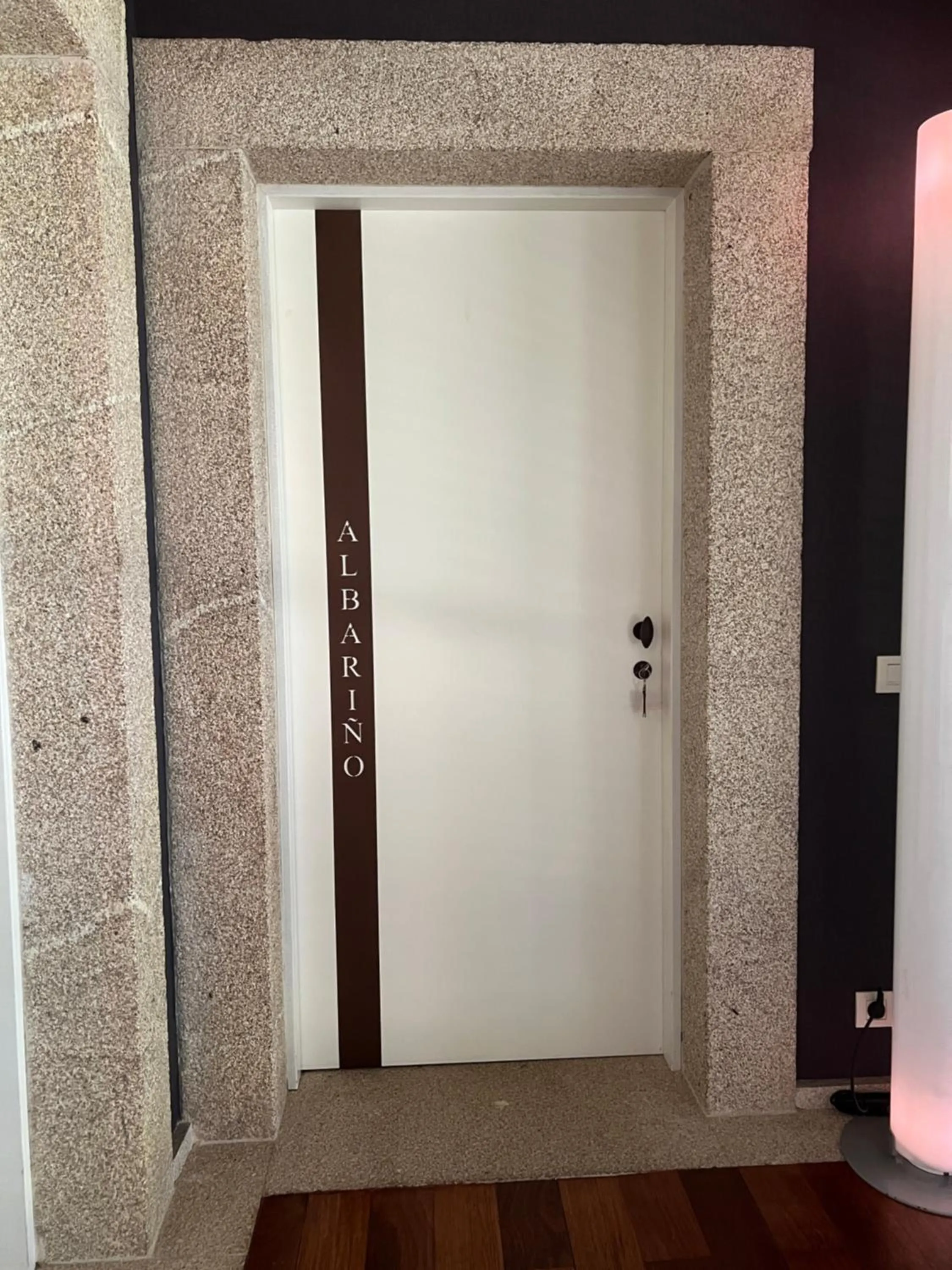 Bedroom in Enoturismo Novavila Rias Baixas Wine Design