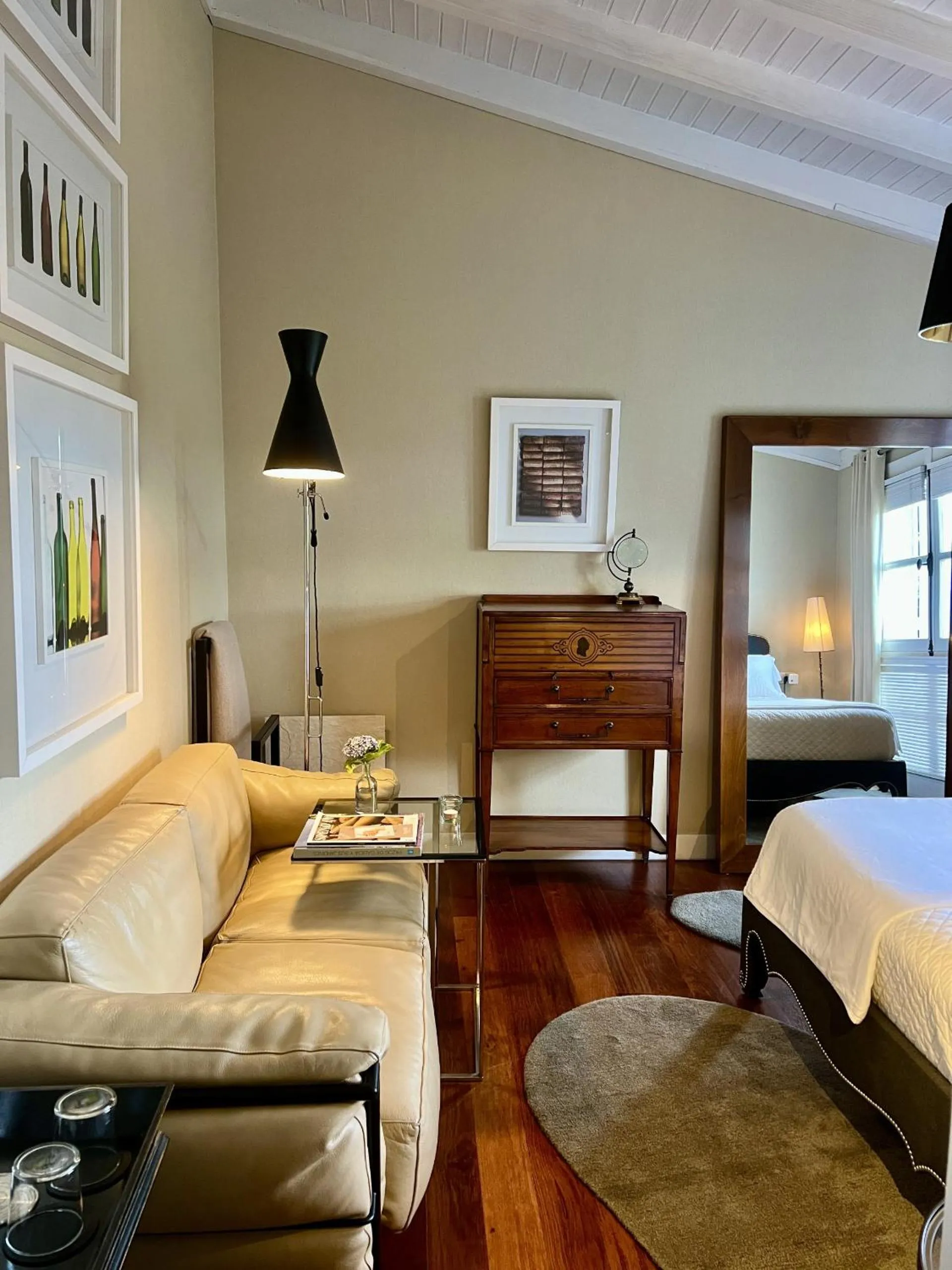 Bedroom, Bed in Enoturismo Novavila Rias Baixas Wine Design