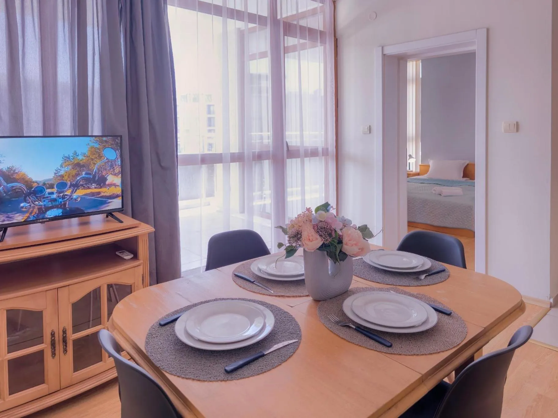 TV and multimedia in Sun City I Apartments