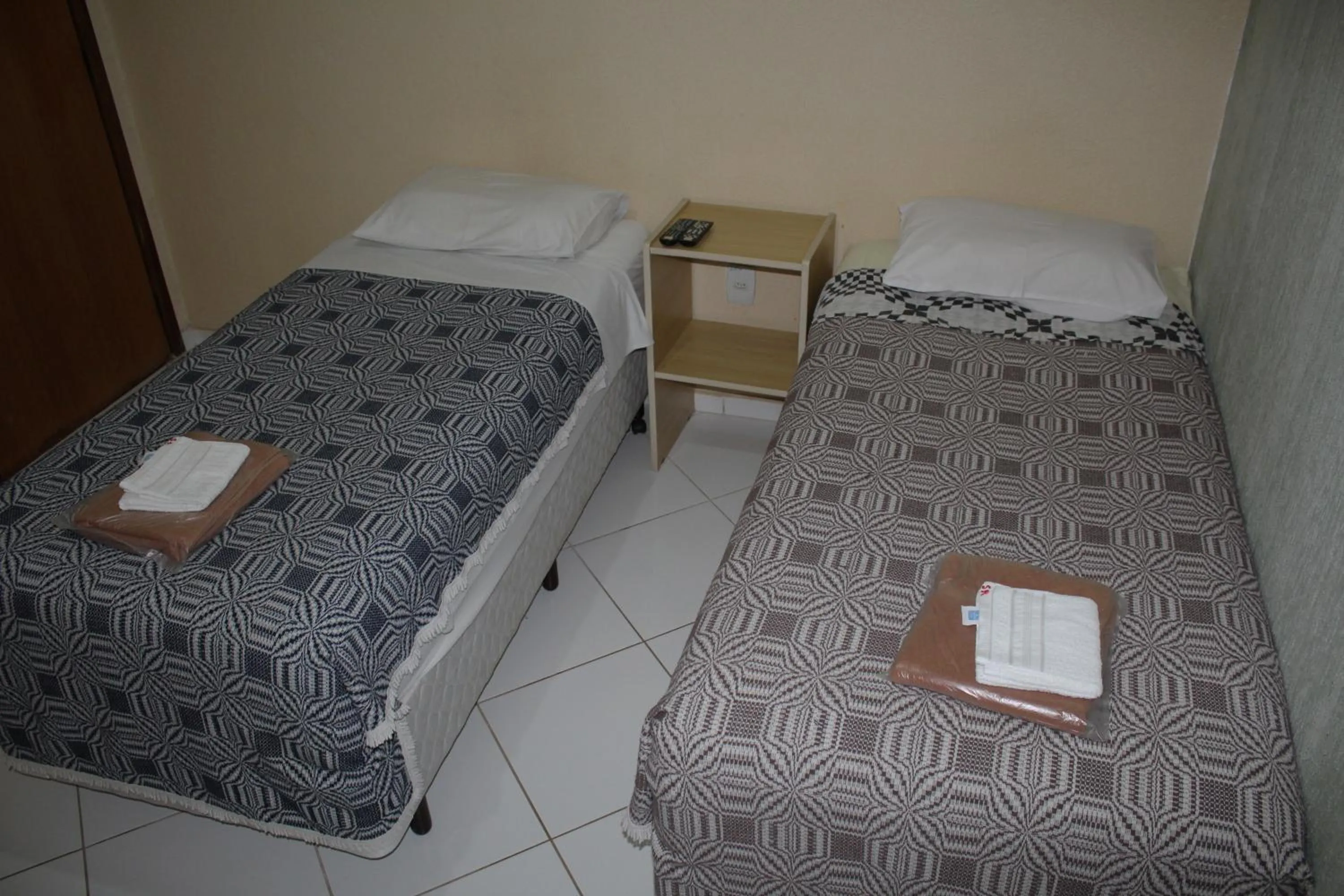 Bed in Hotel Reimann