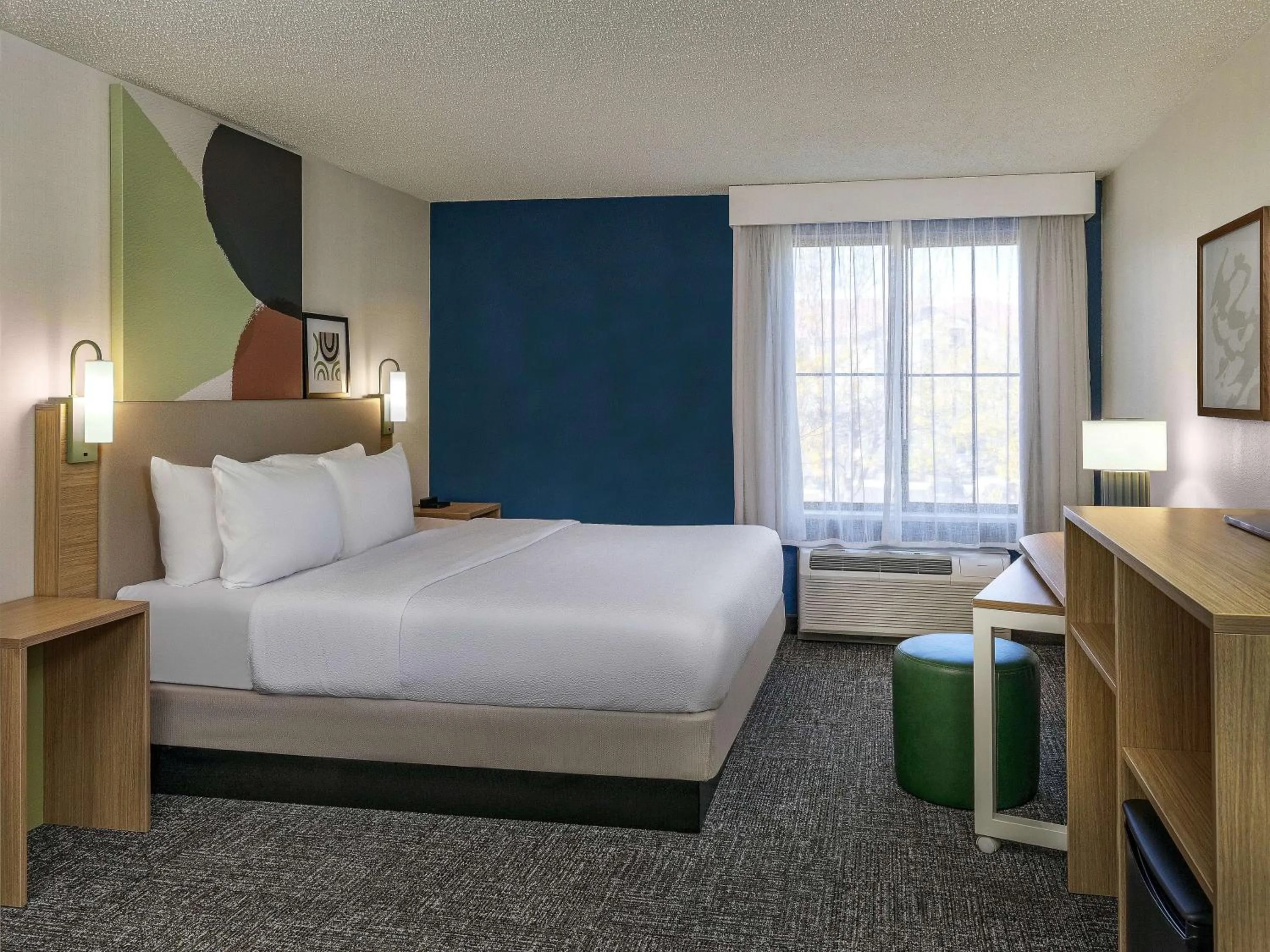 Bed in Spark by Hilton Denver International Airport
