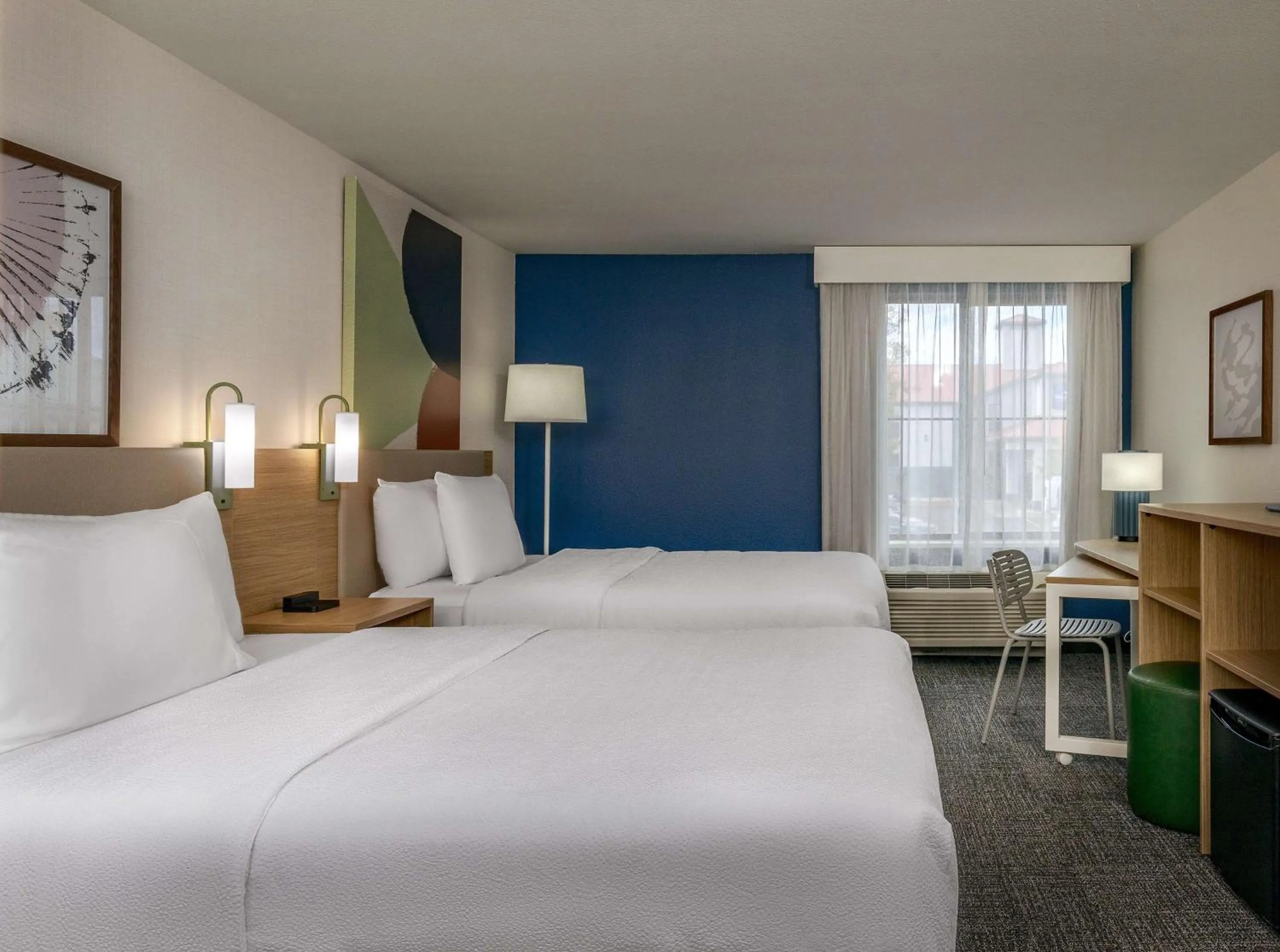 Bed in Spark by Hilton Denver International Airport