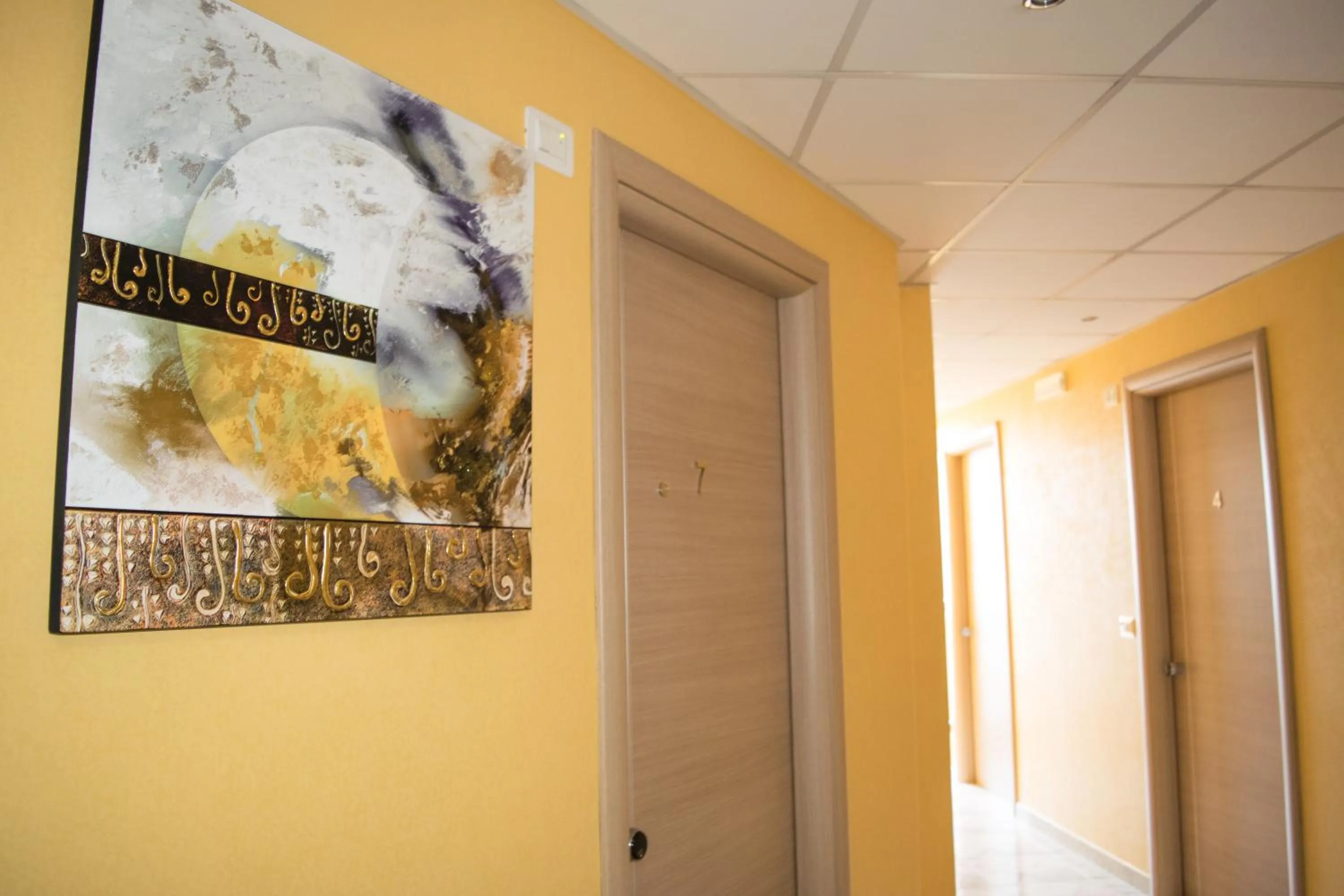 Decorative detail in Hotel Ginevra