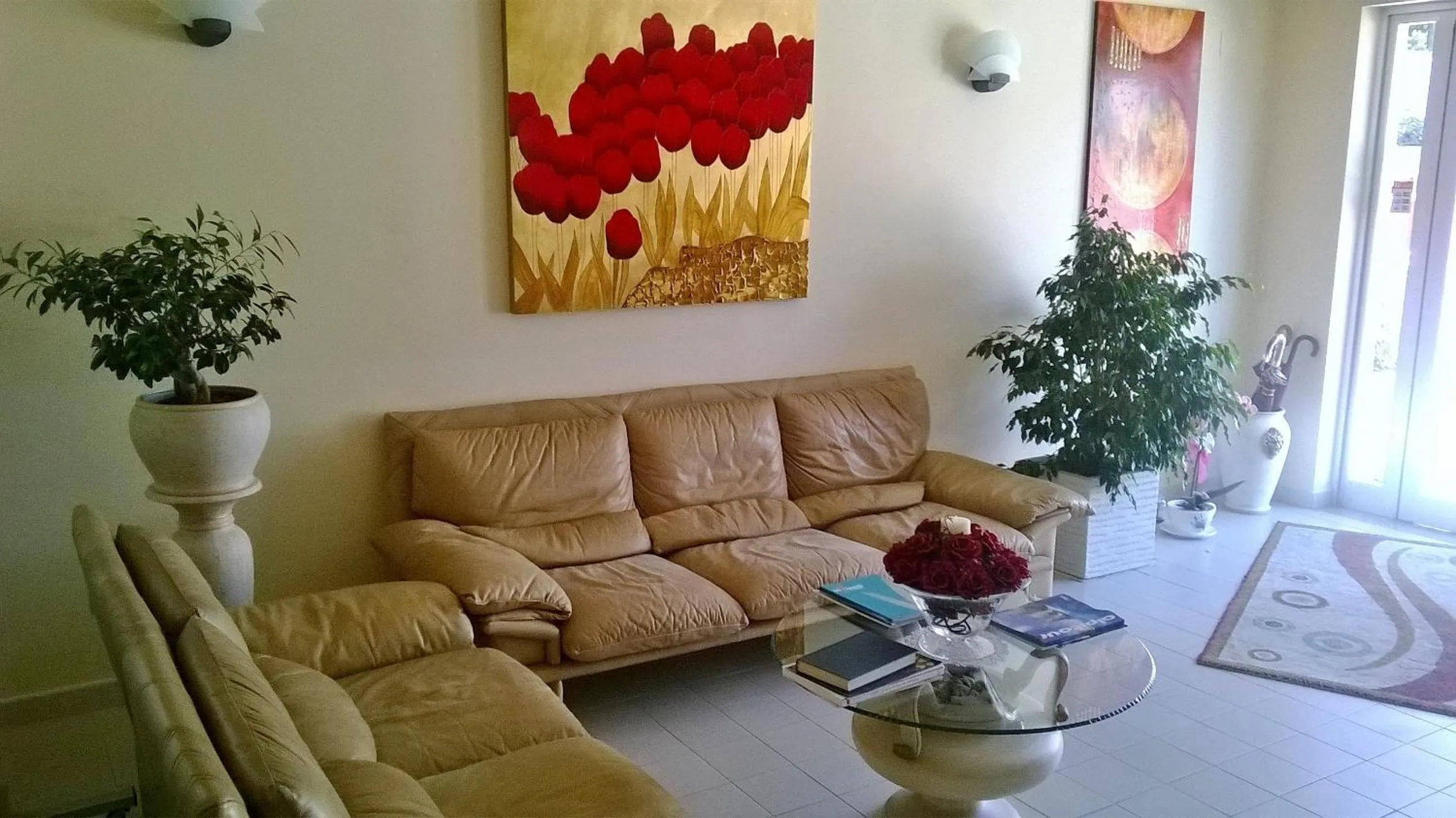 Lobby or reception in Hotel Ginevra