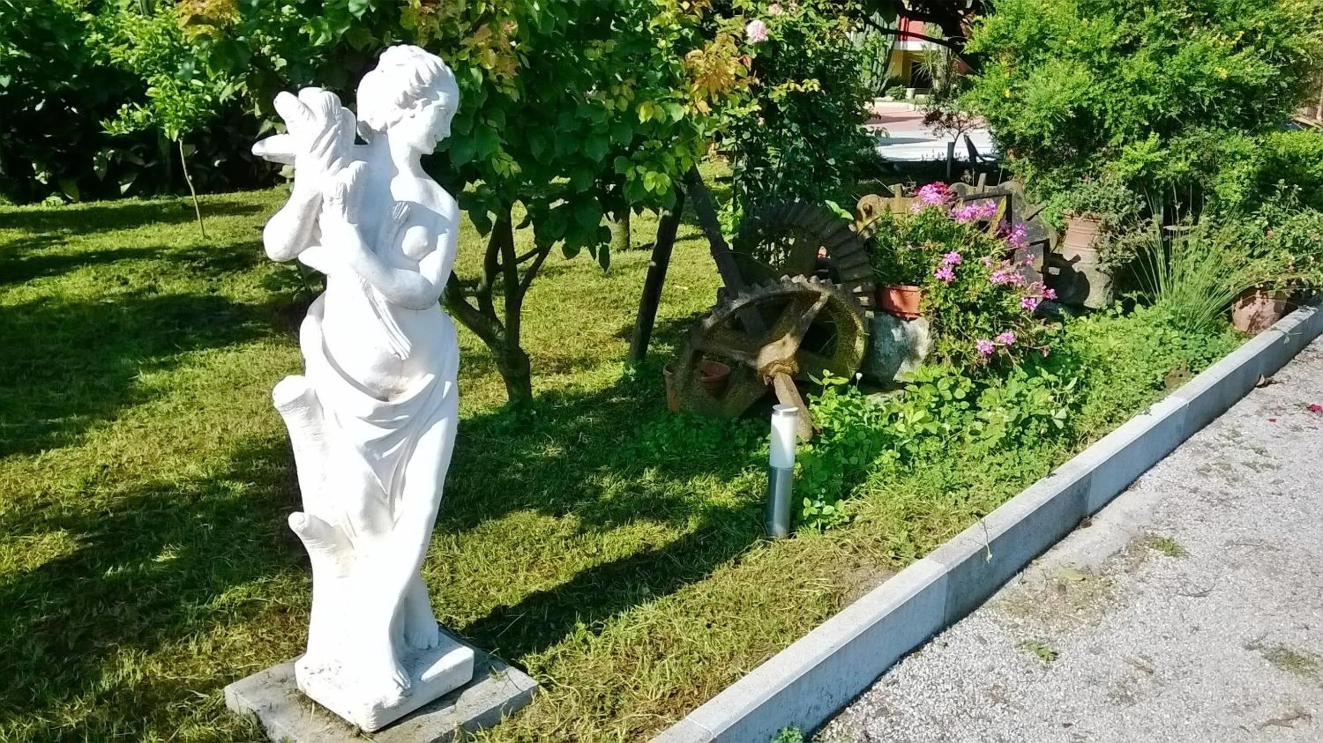 Garden in Hotel Ginevra