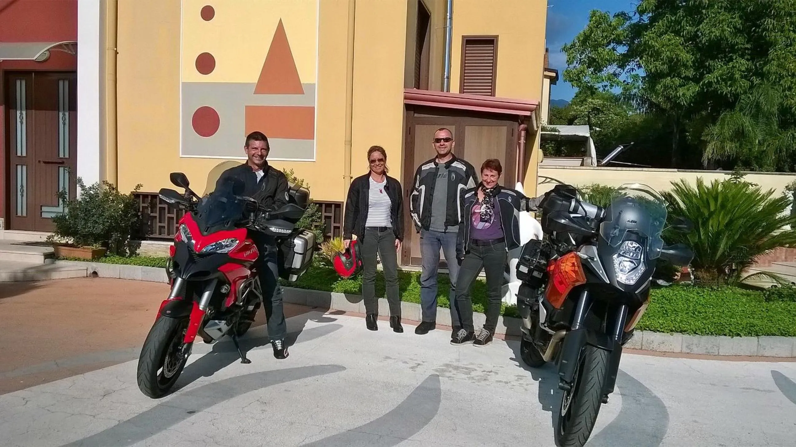 group of guests in Hotel Ginevra