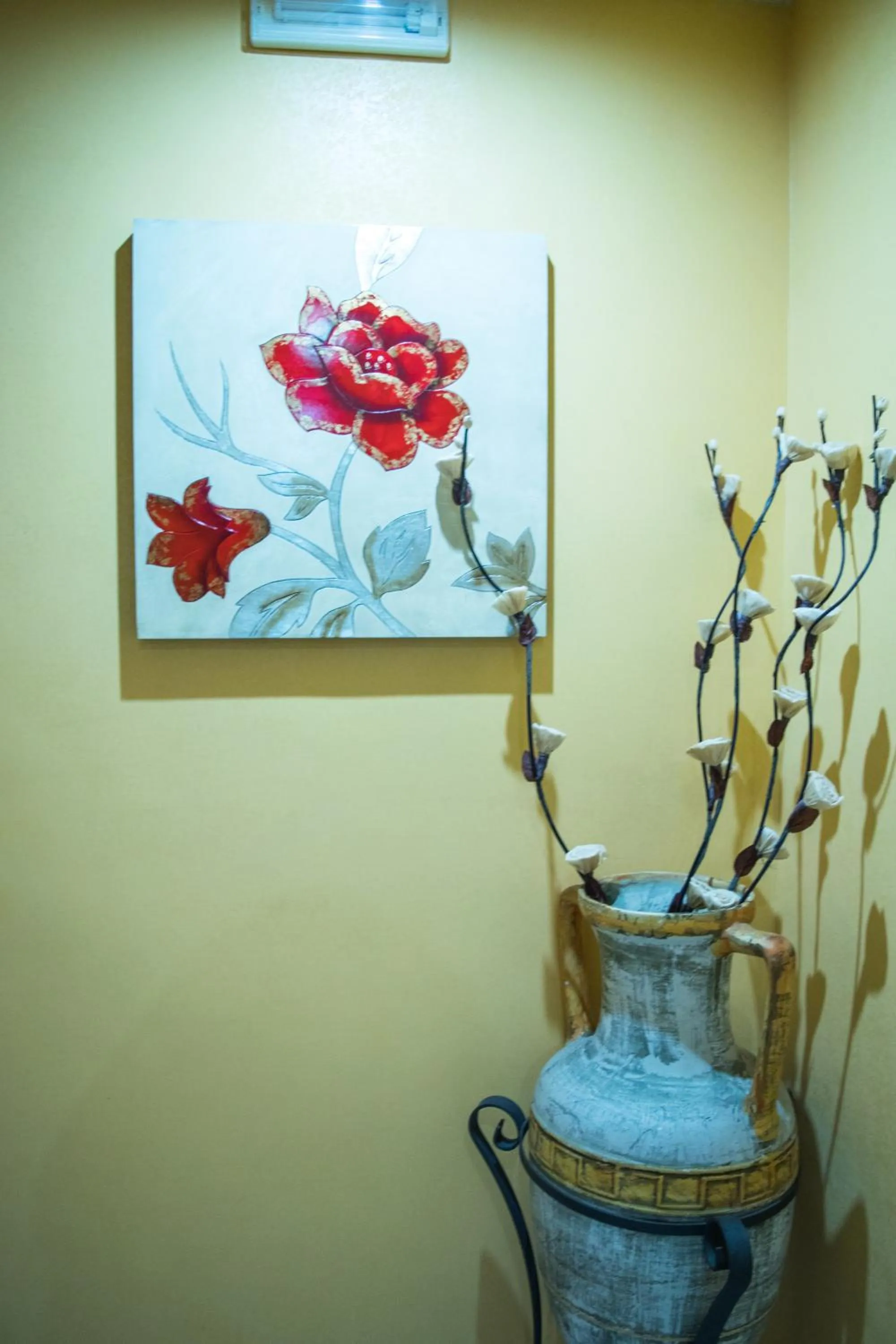 Decorative detail in Hotel Ginevra