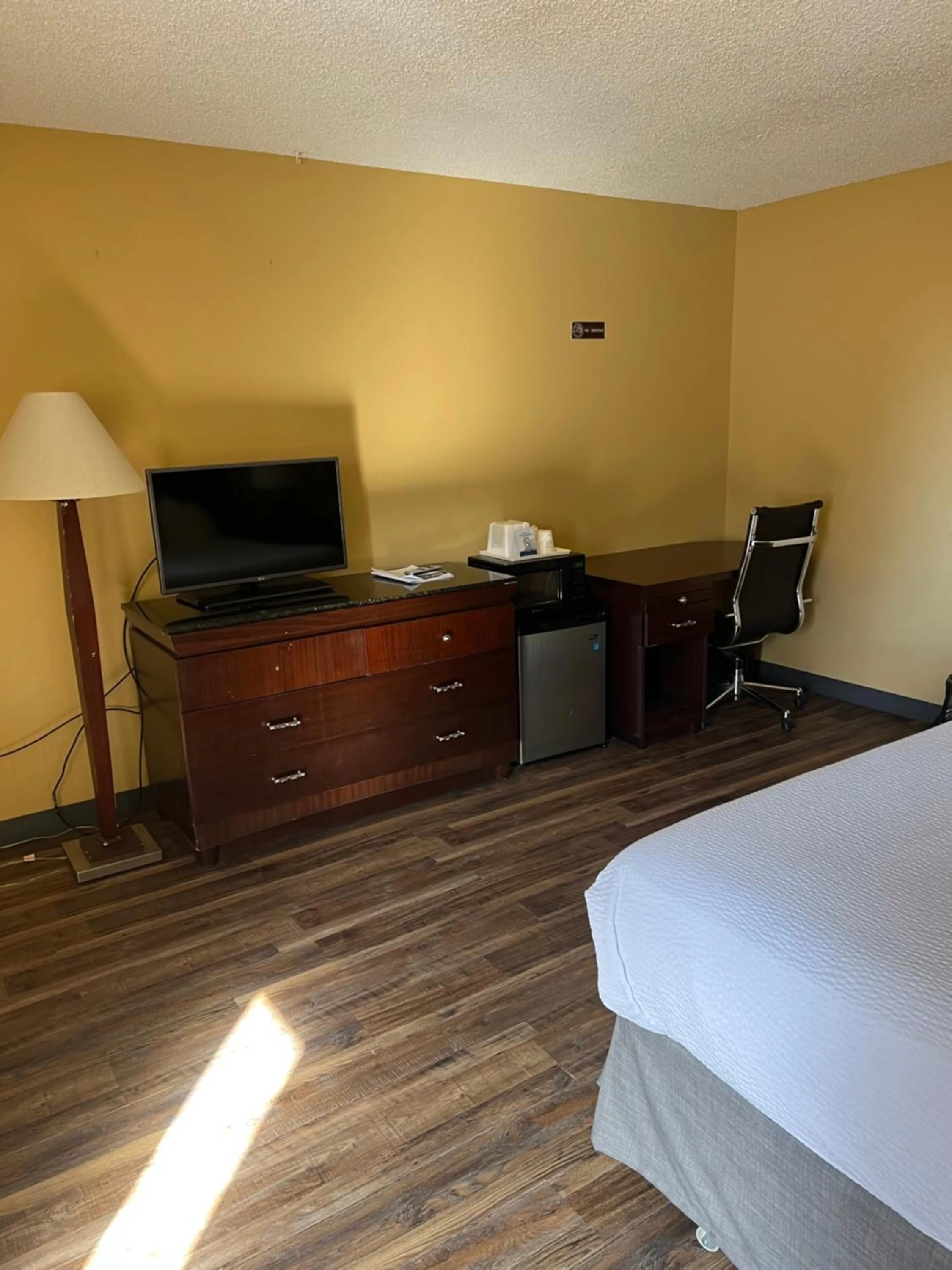 Bed in Studio Lodge Laramie