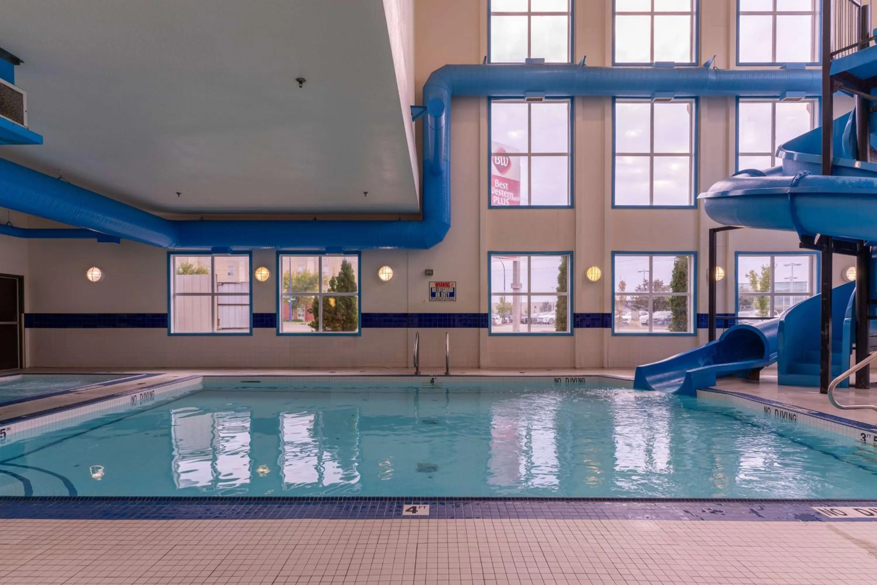 Pool view in Best Western Plus South Edmonton Inn & Suites