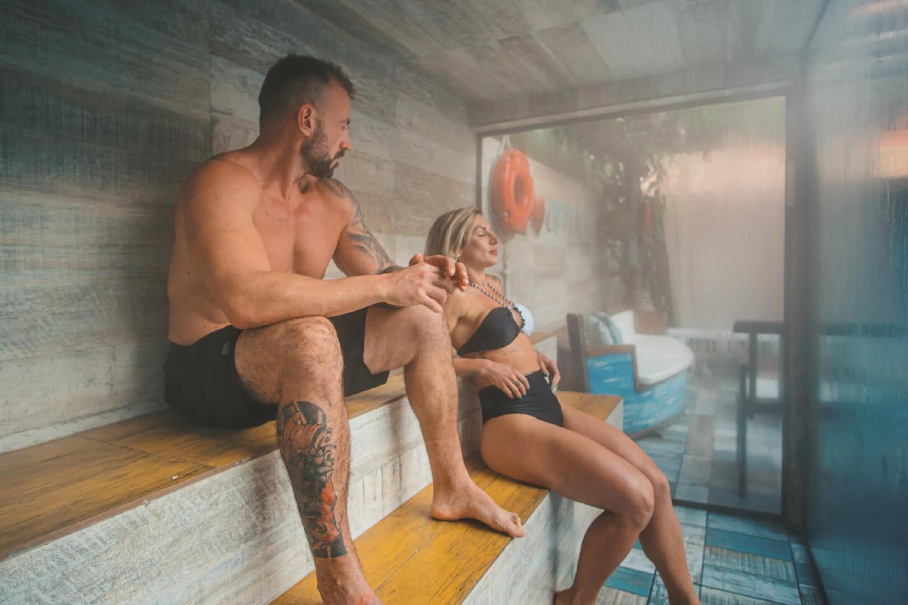 Sauna in Pousada Arraial Inn