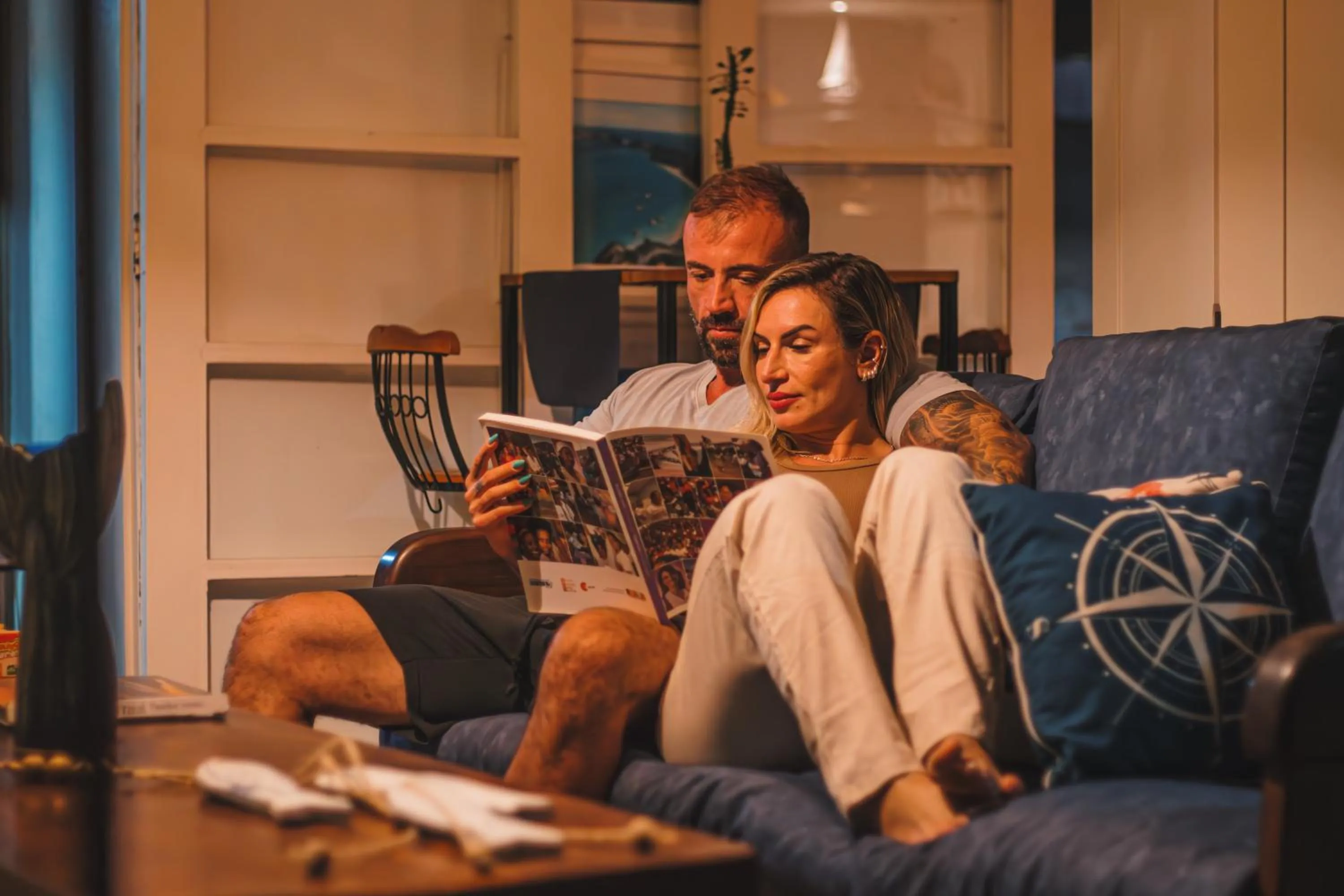 Living room in Pousada Arraial Inn