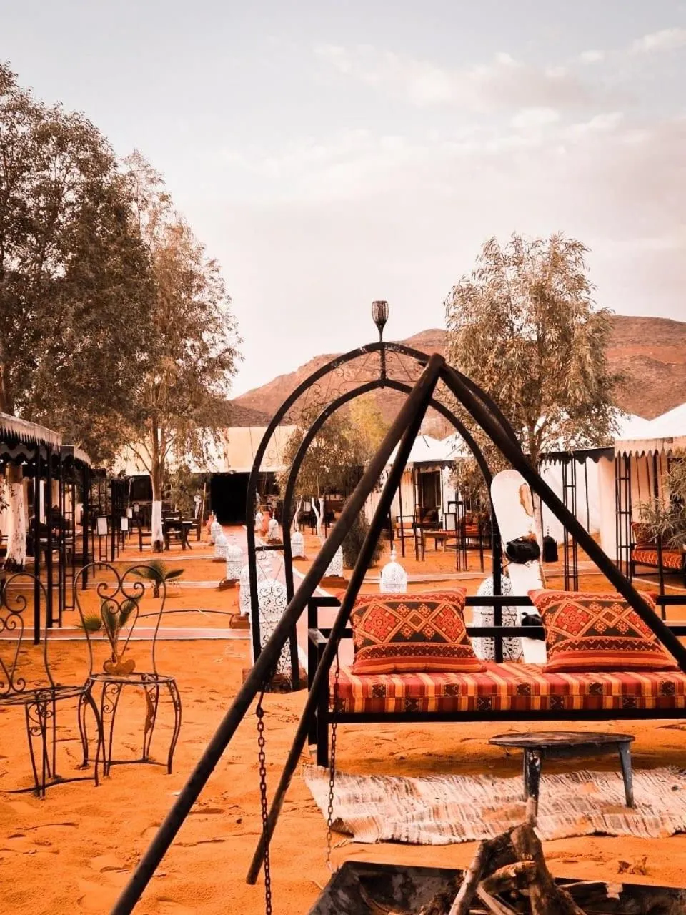 Mountain view in Erg Chebbi Camp