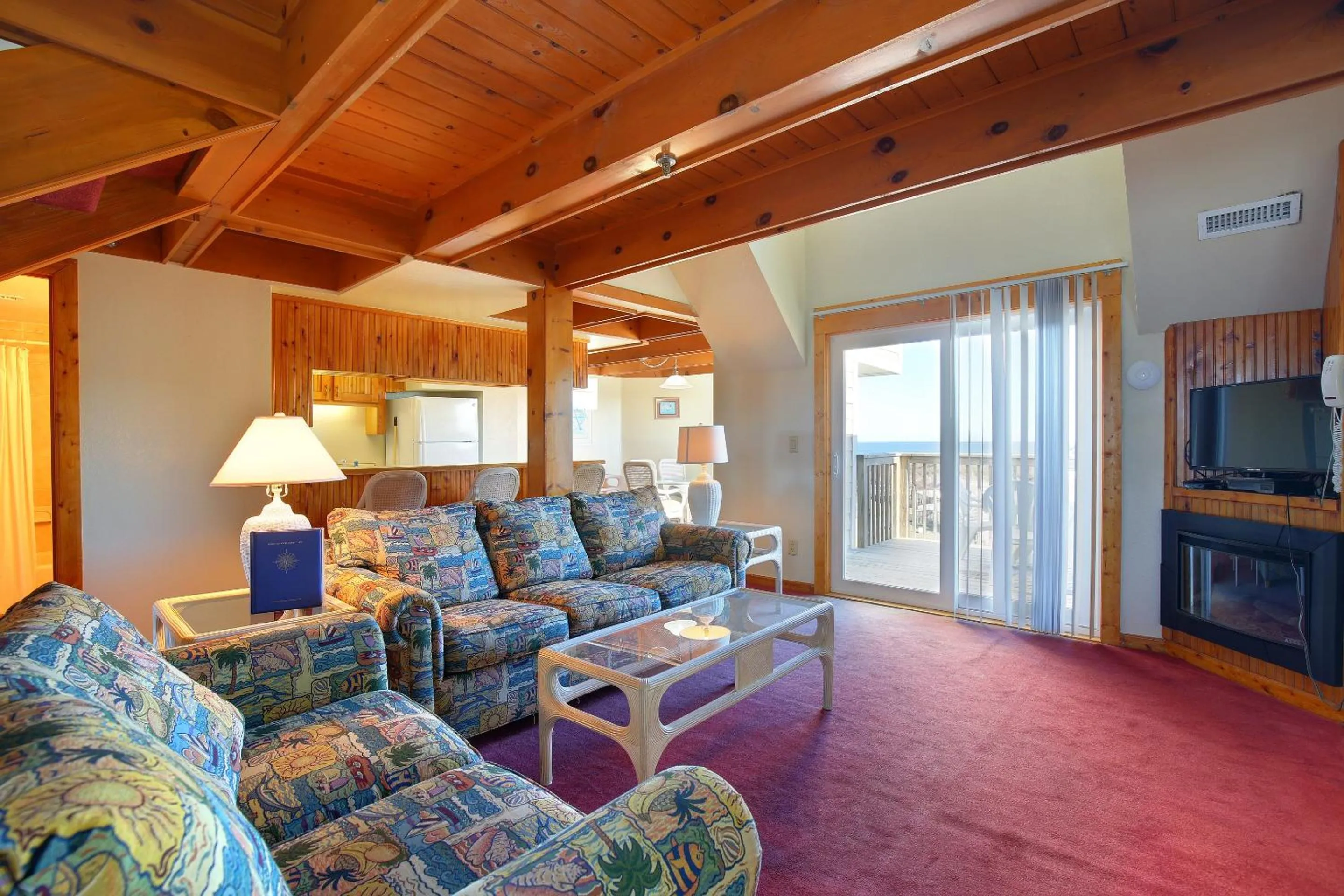 Living room in Barrier Island Station