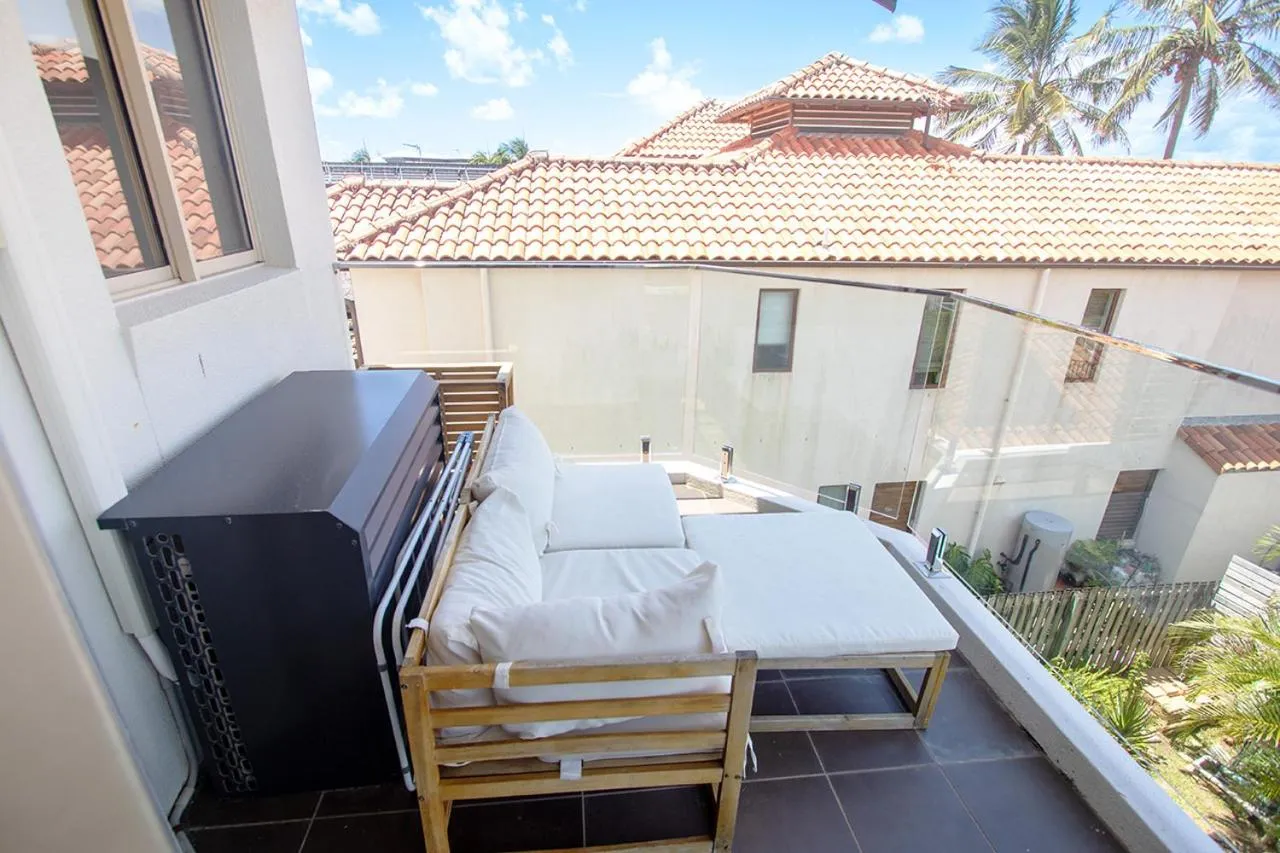 Balcony/Terrace, Bed in Sandcastles On Currumbin Beachfront, Gold Coast