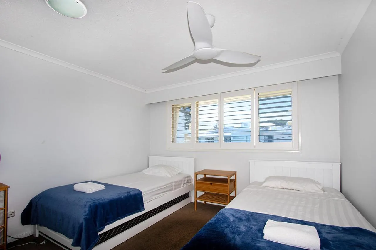 Bedroom, Bed in Sandcastles On Currumbin Beachfront, Gold Coast