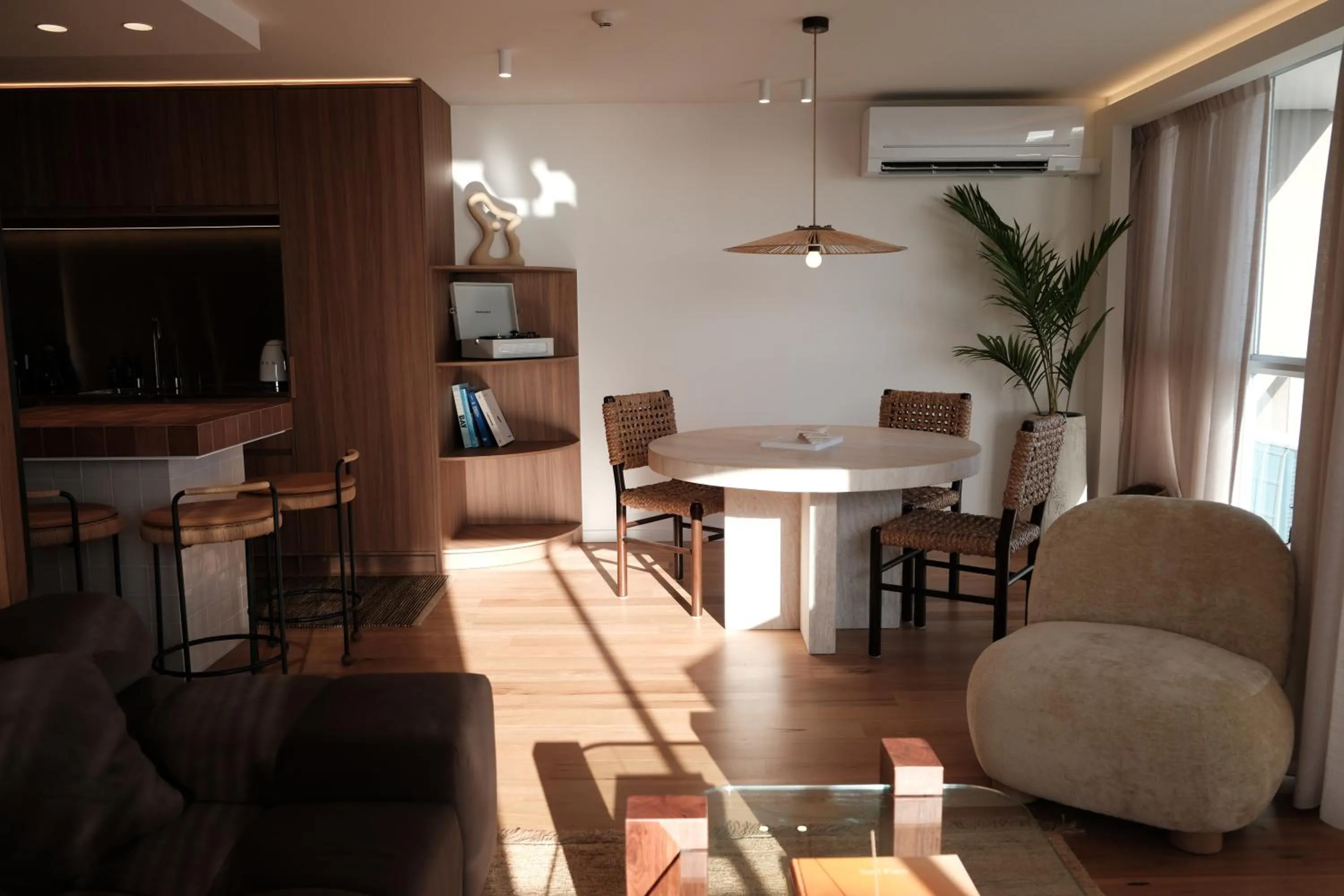 Living room in Burleigh Beach Tower