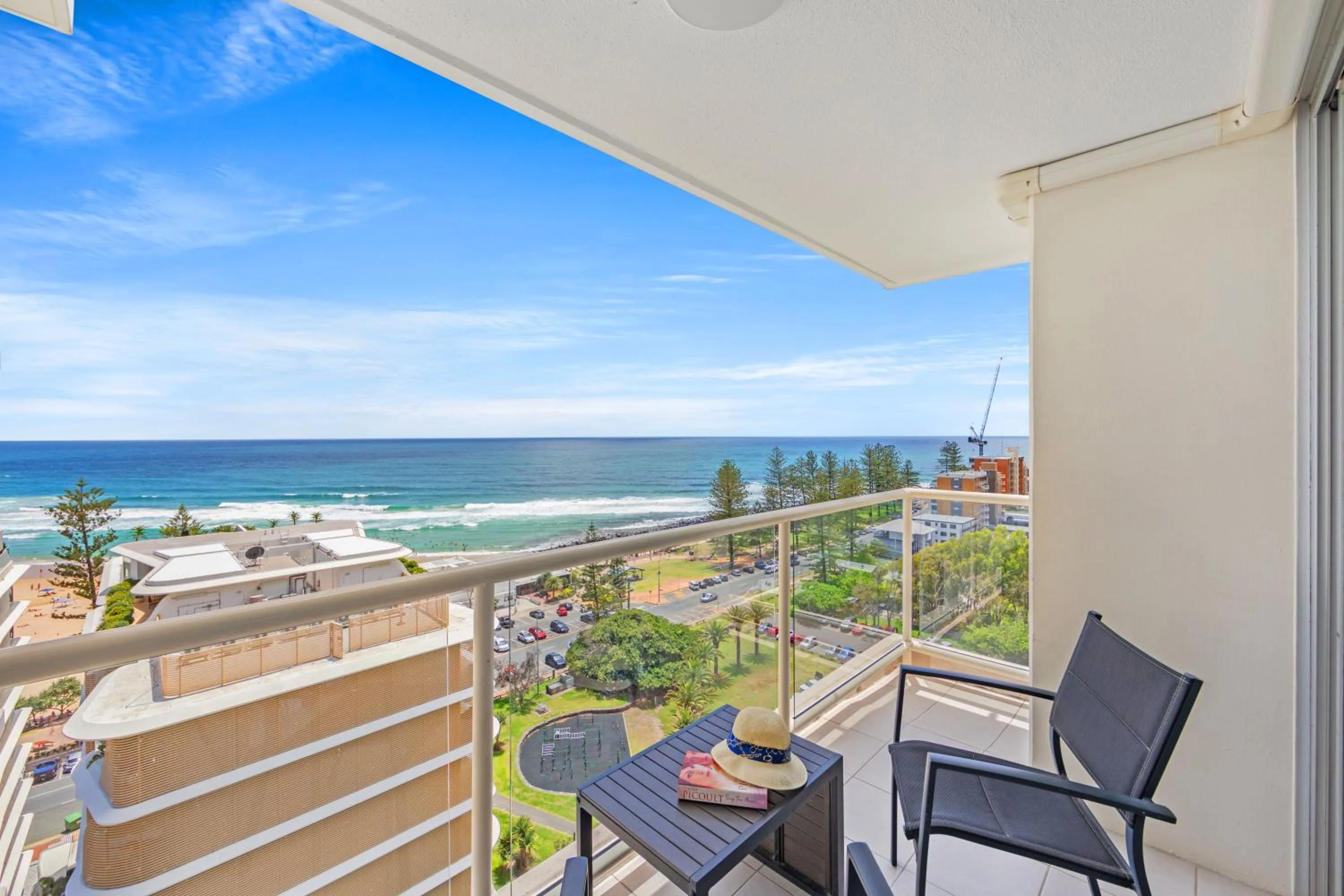 Patio in Burleigh Beach Tower