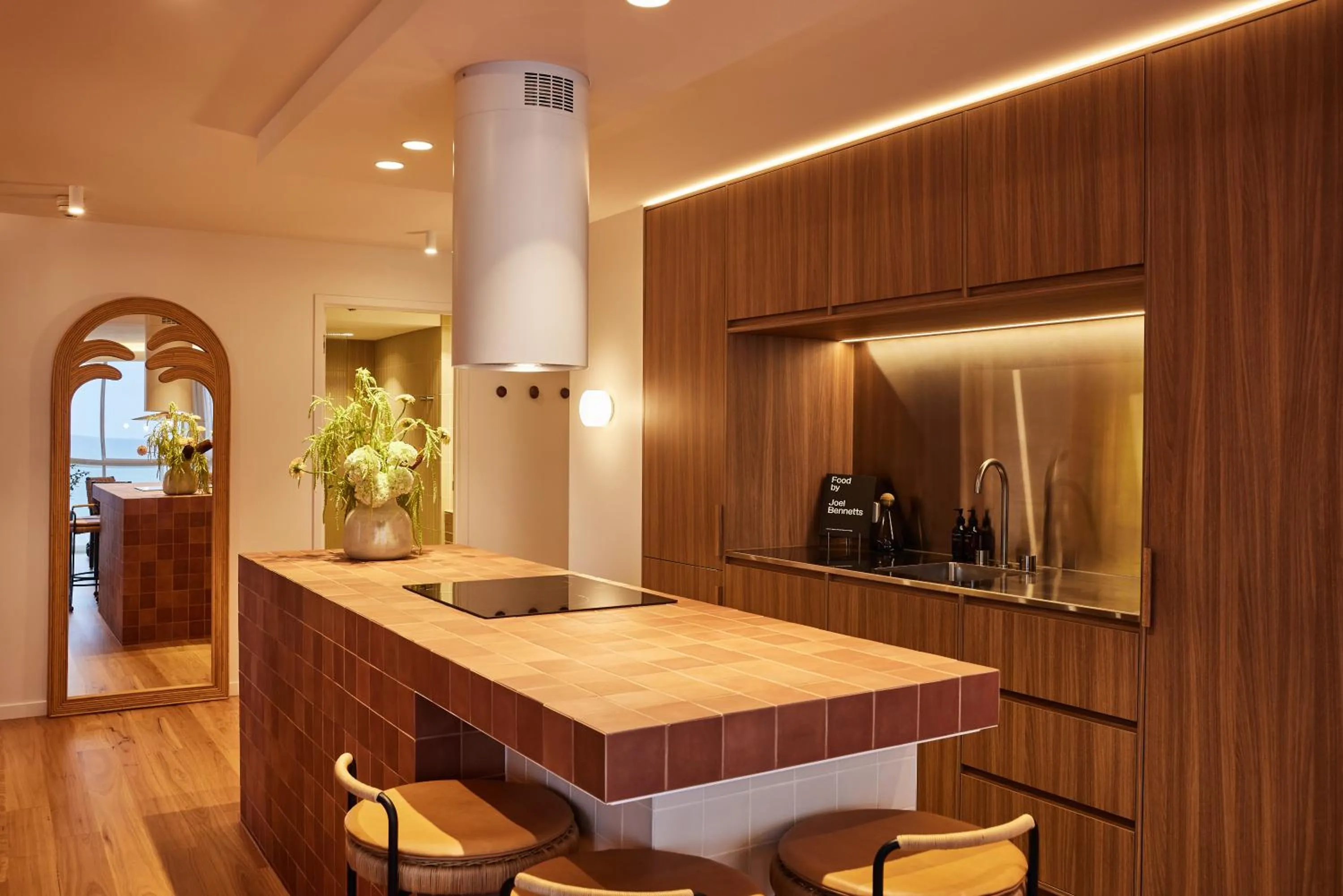 kitchen in Burleigh Beach Tower