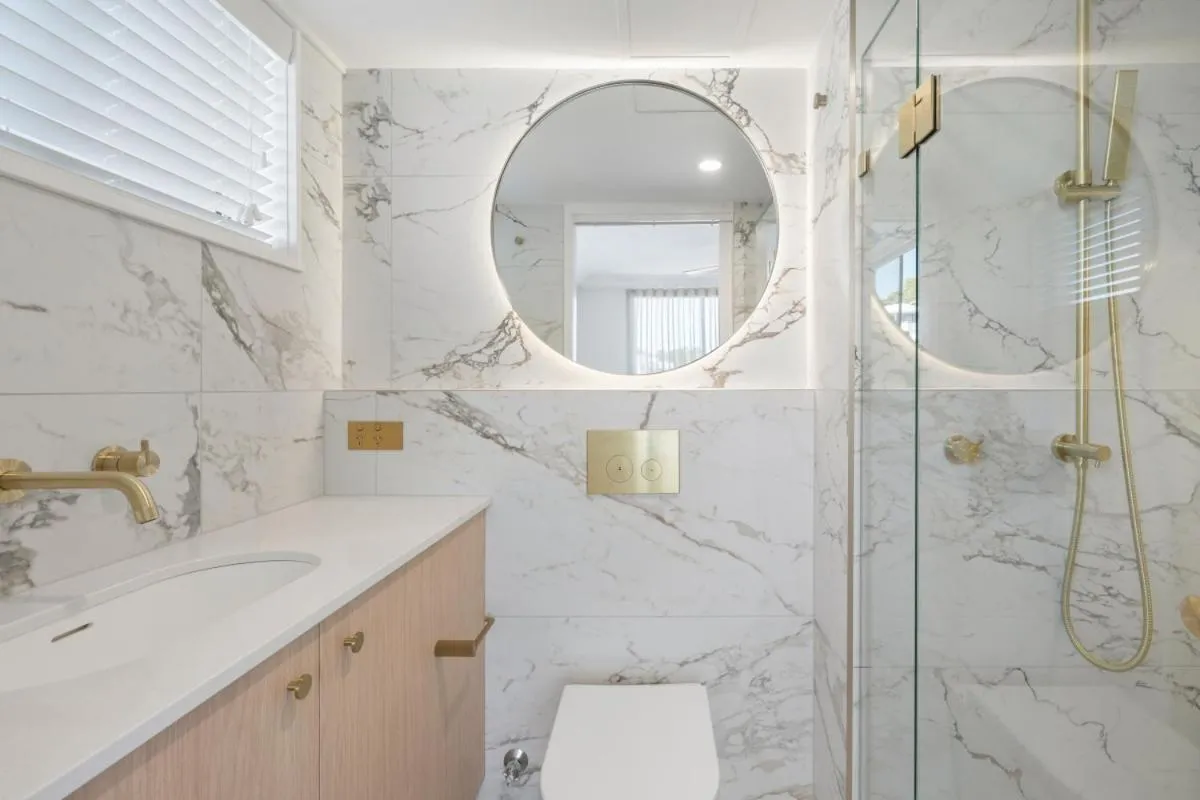 Bathroom in Burleigh Beach Tower