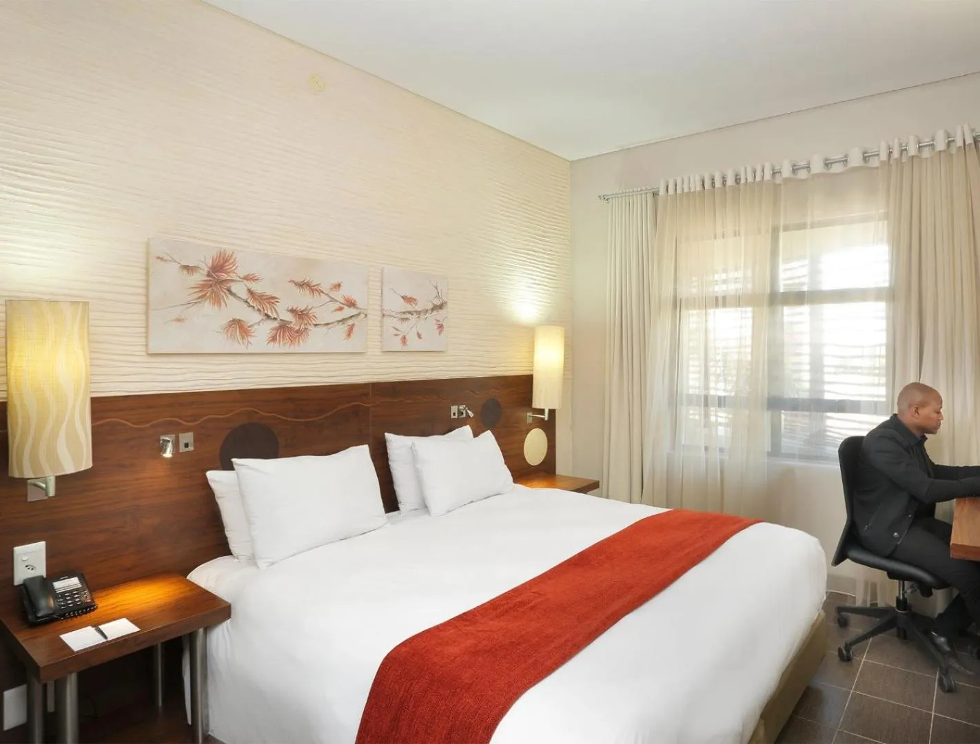 Bed in Peermont Metcourt at Umfolozi, Empangeni